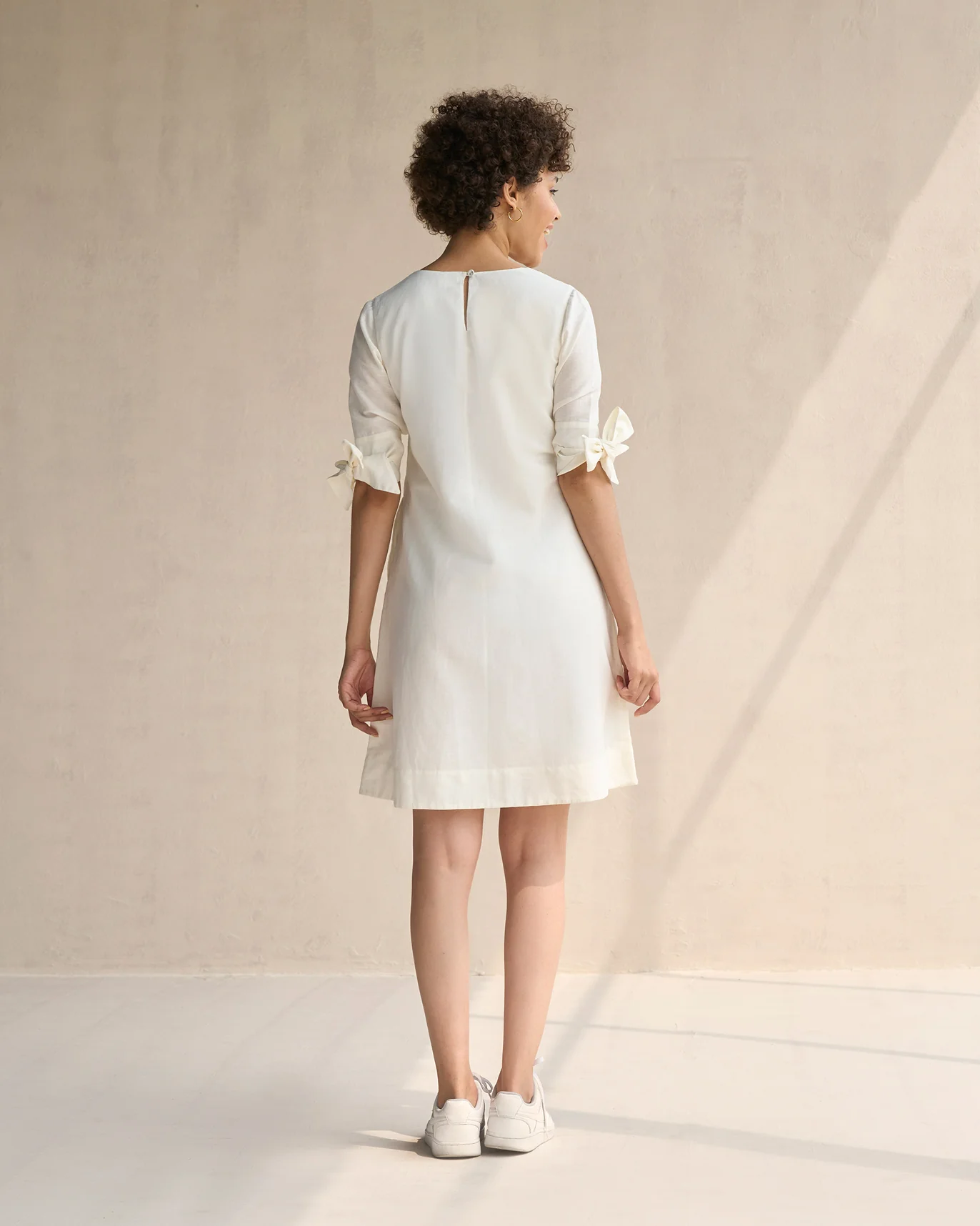 A-line Dress - Ivory - Image 4