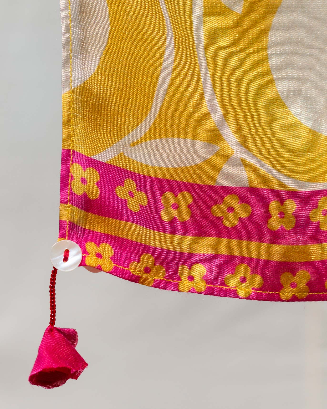 Aamras Scarf - Yellow - Image 2