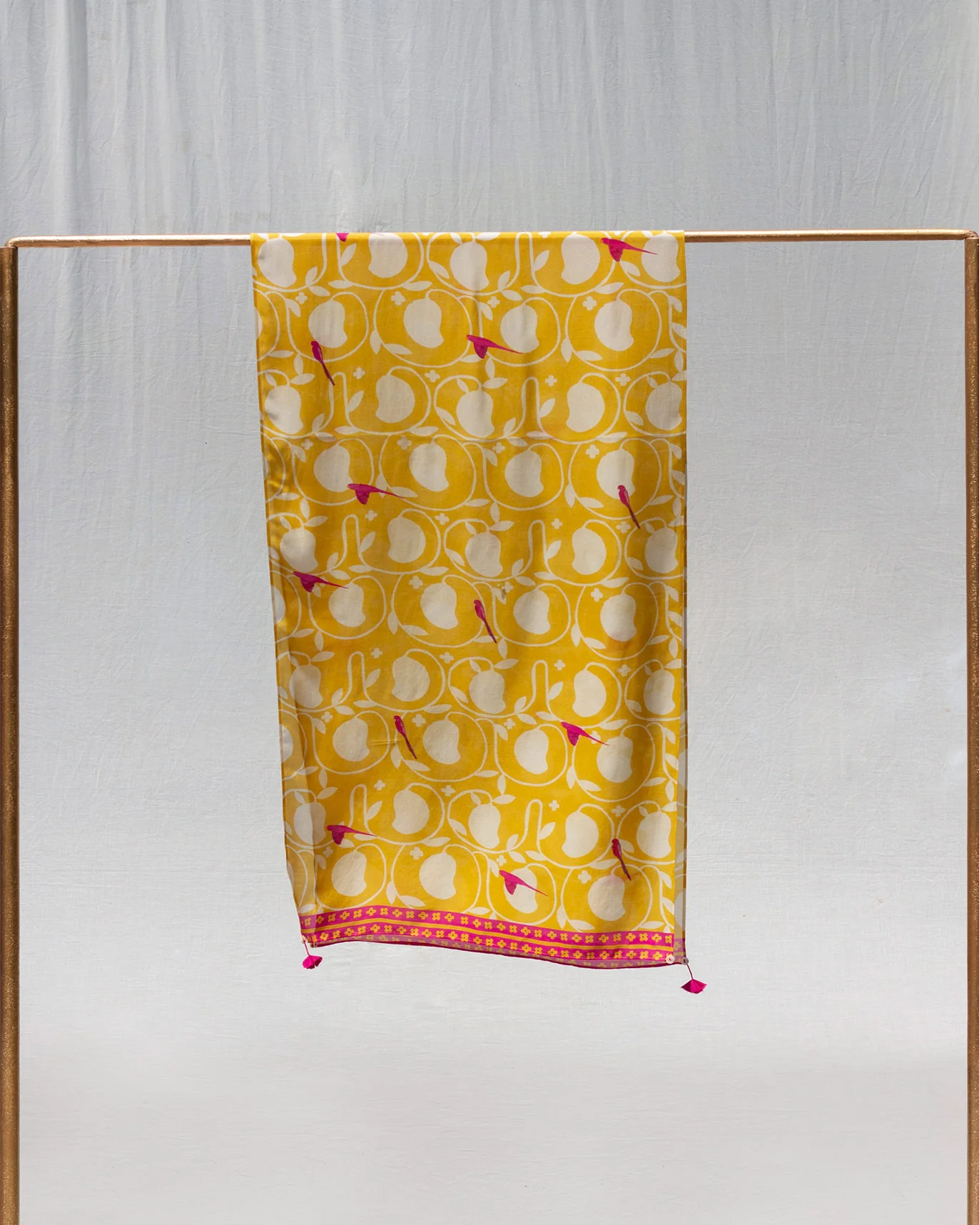 Aamras Scarf - Yellow - Image 3