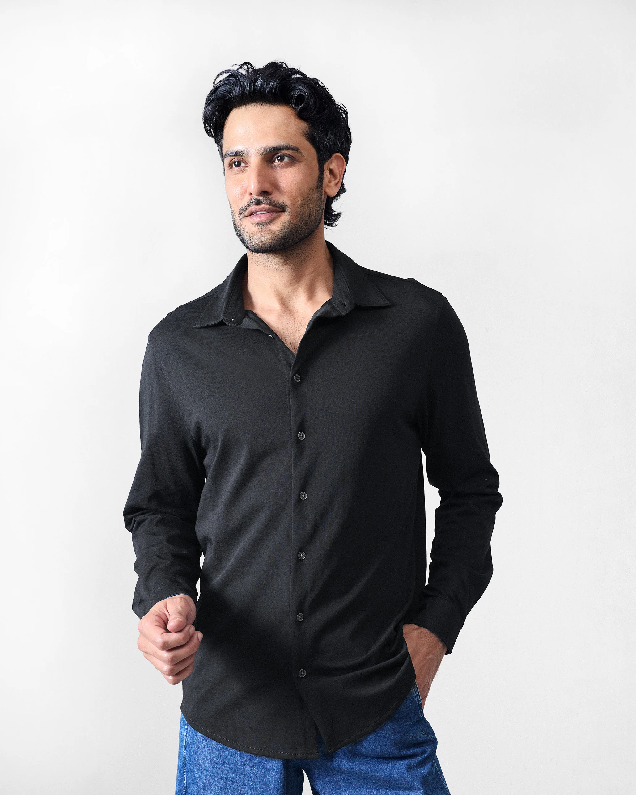 Abe Shirt - Black - Image 2