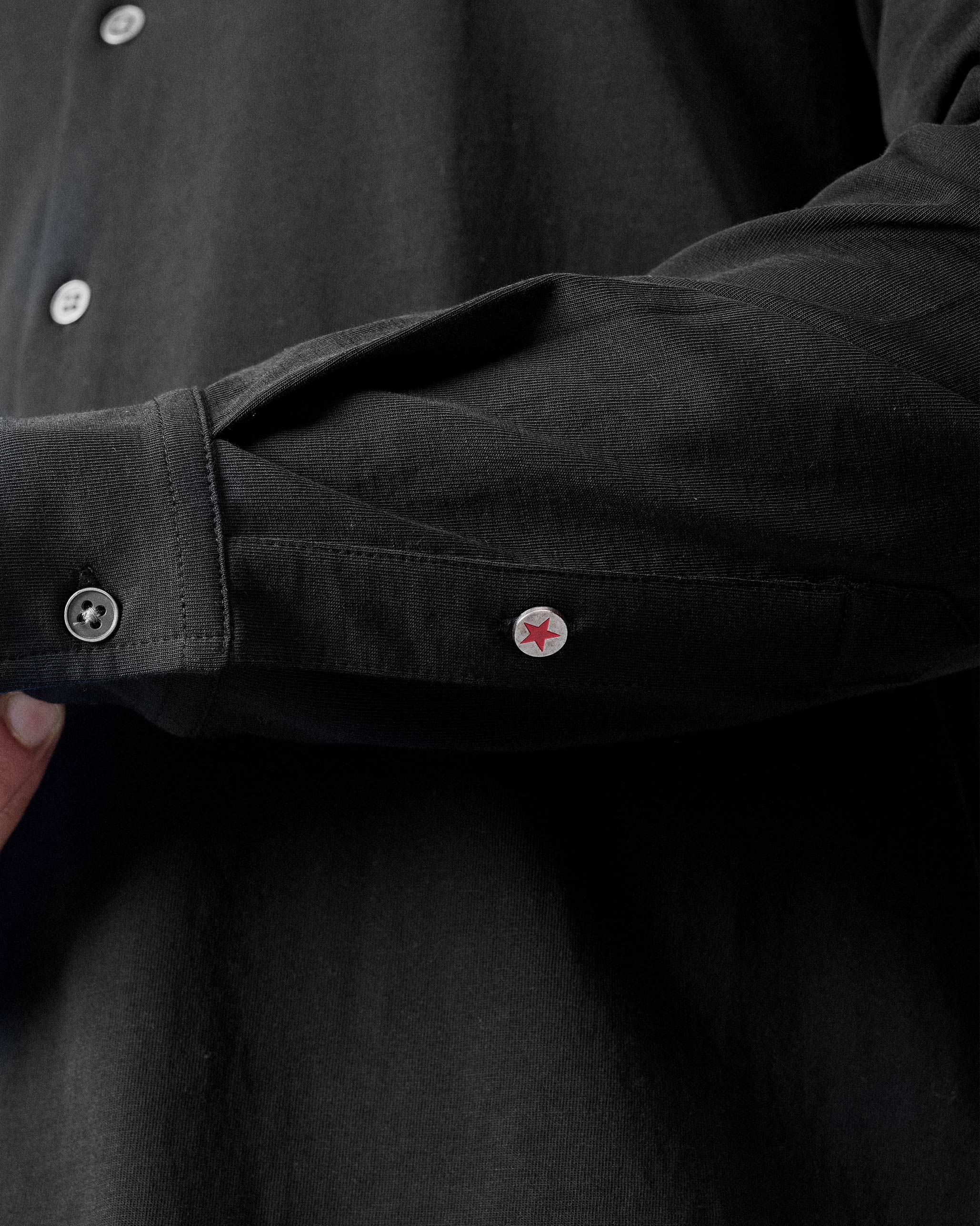 Abe Shirt - Black - Image 3