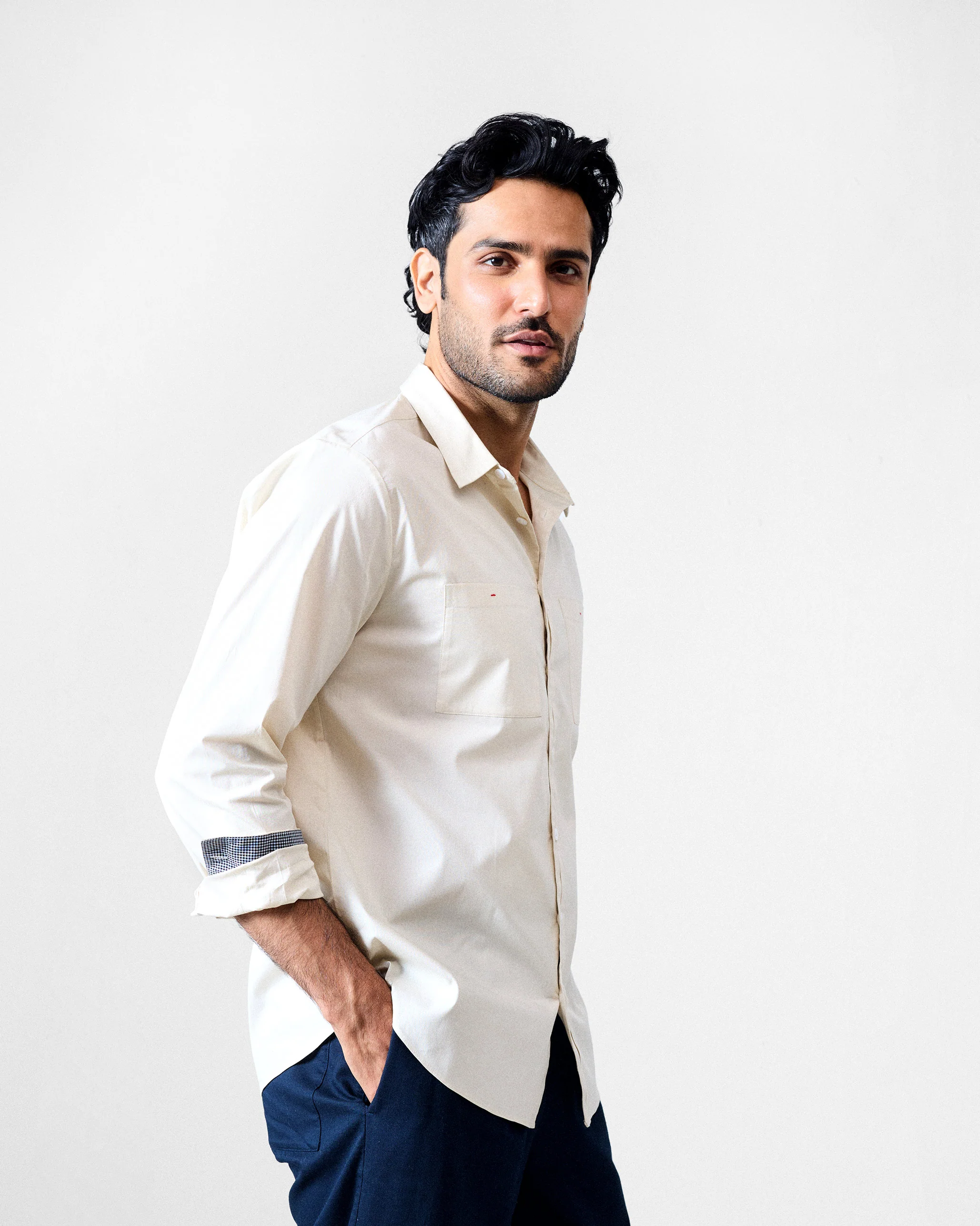 Abe Shirt - Ivory - Image 2