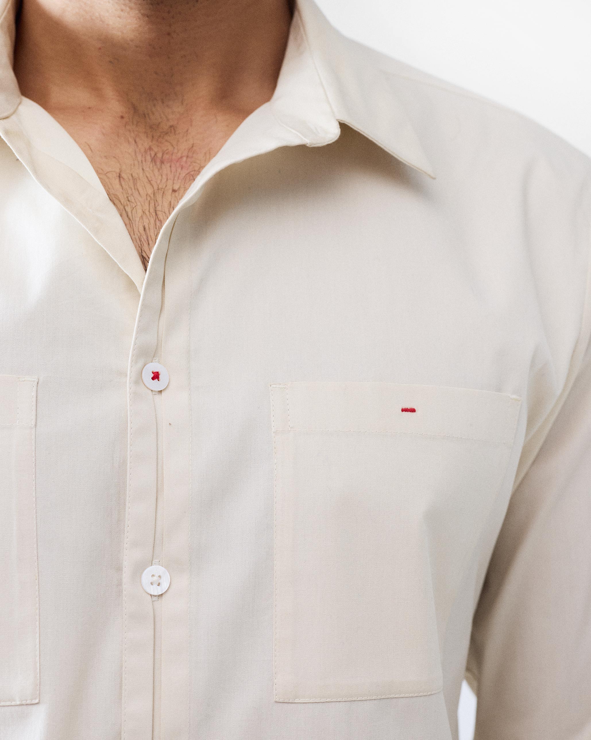 Abe Shirt - Ivory - Image 5