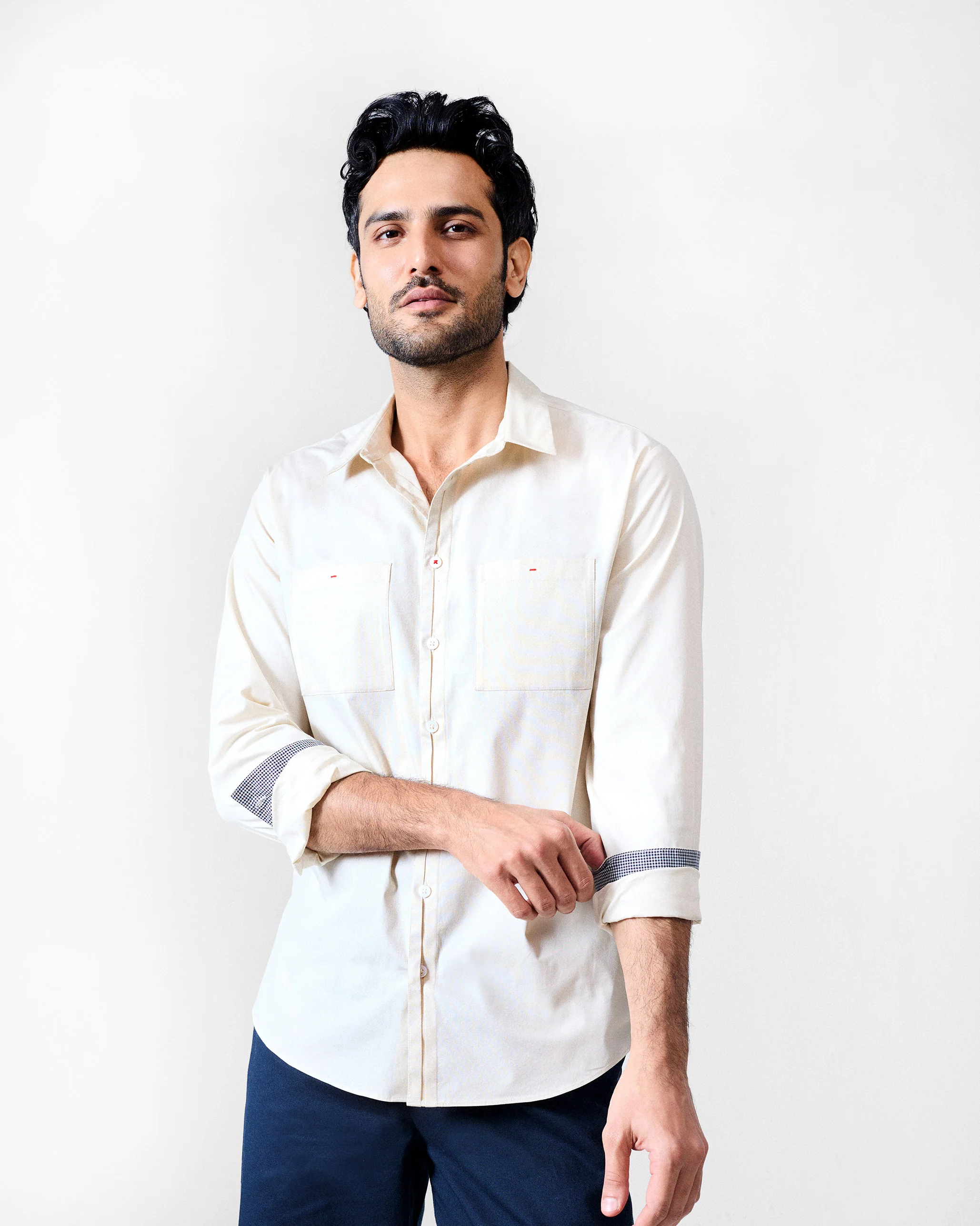 Abe Shirt - Ivory - Image 6