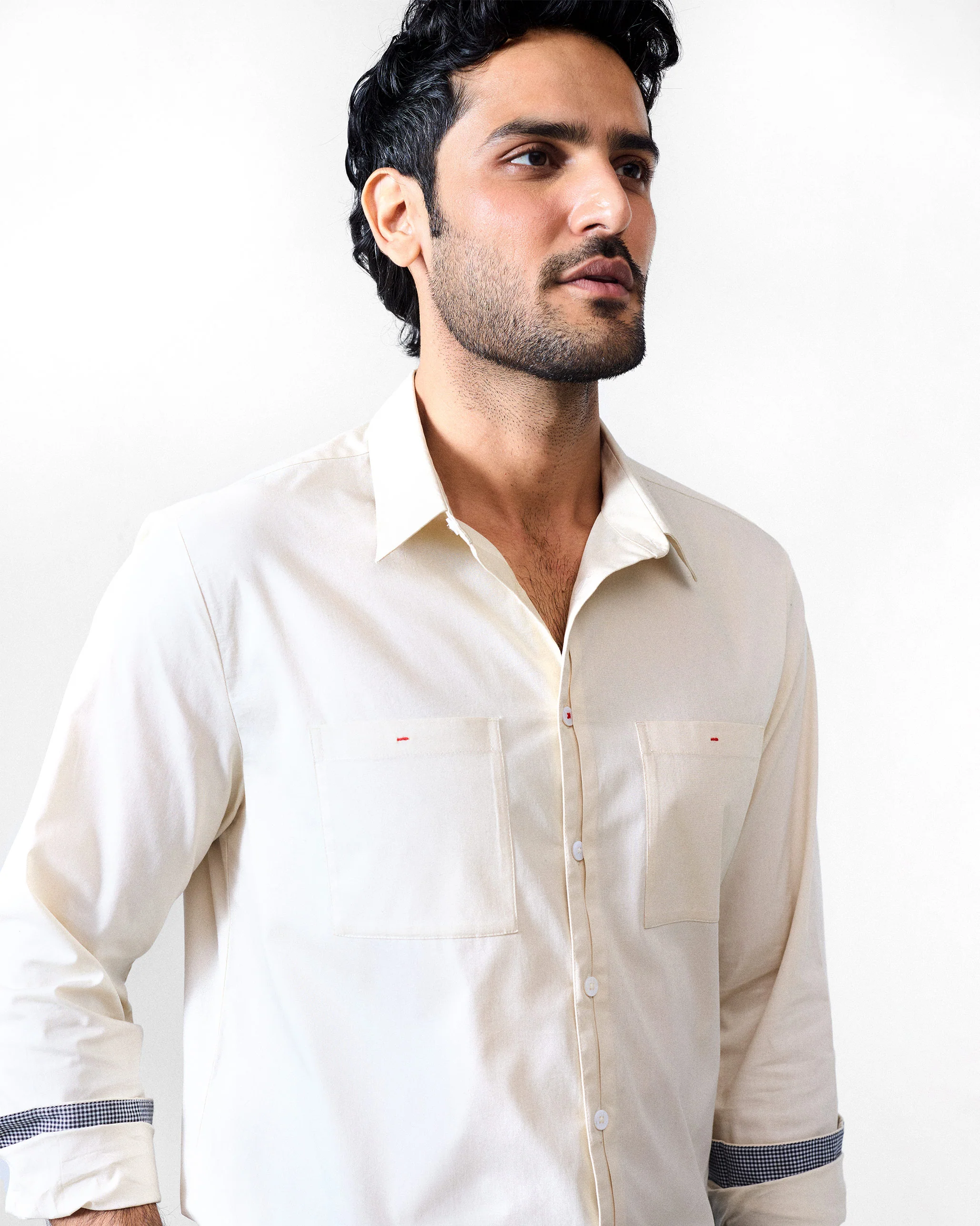 Abe Shirt - Ivory - Image 7