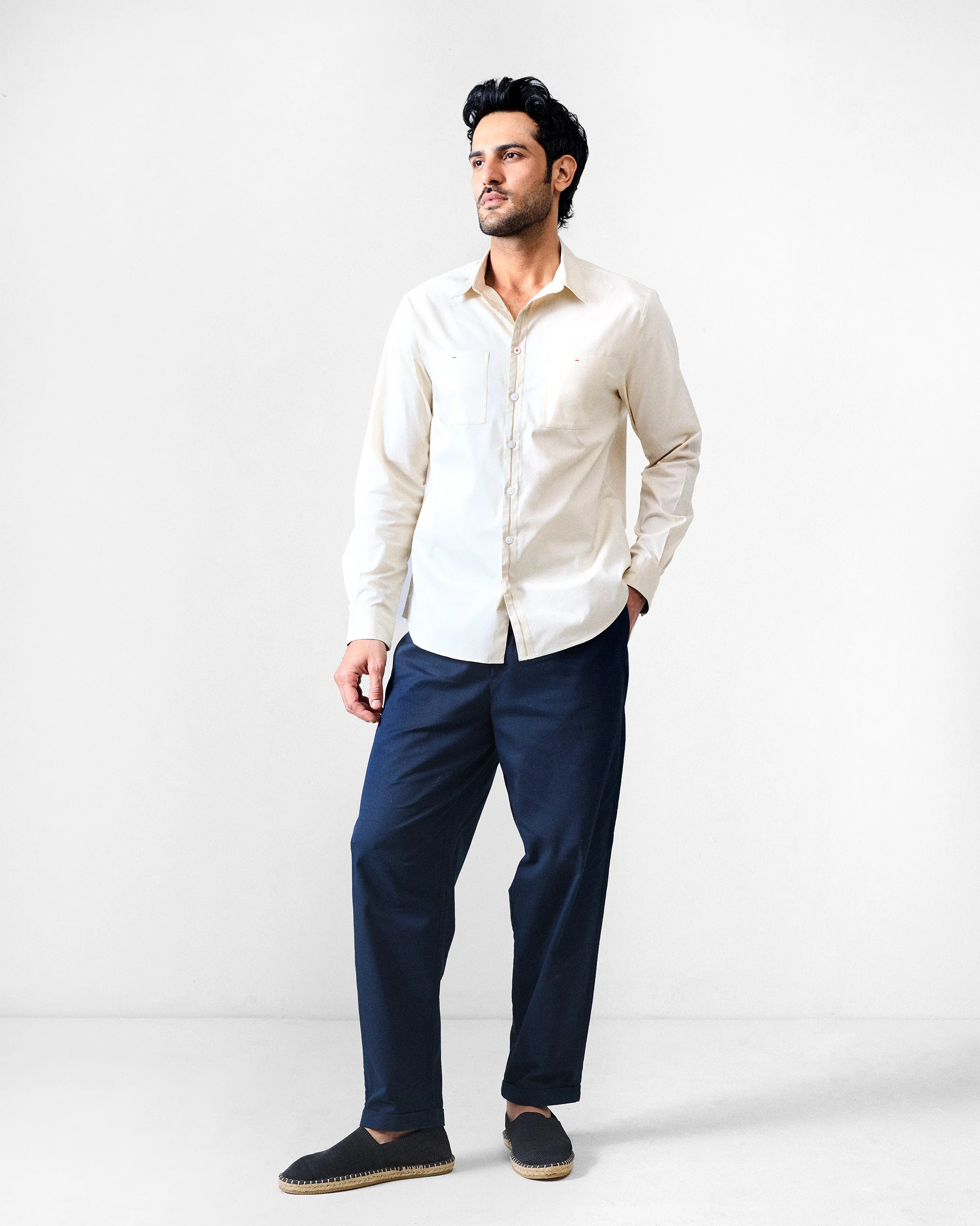 Abe Shirt - Ivory - Image 8