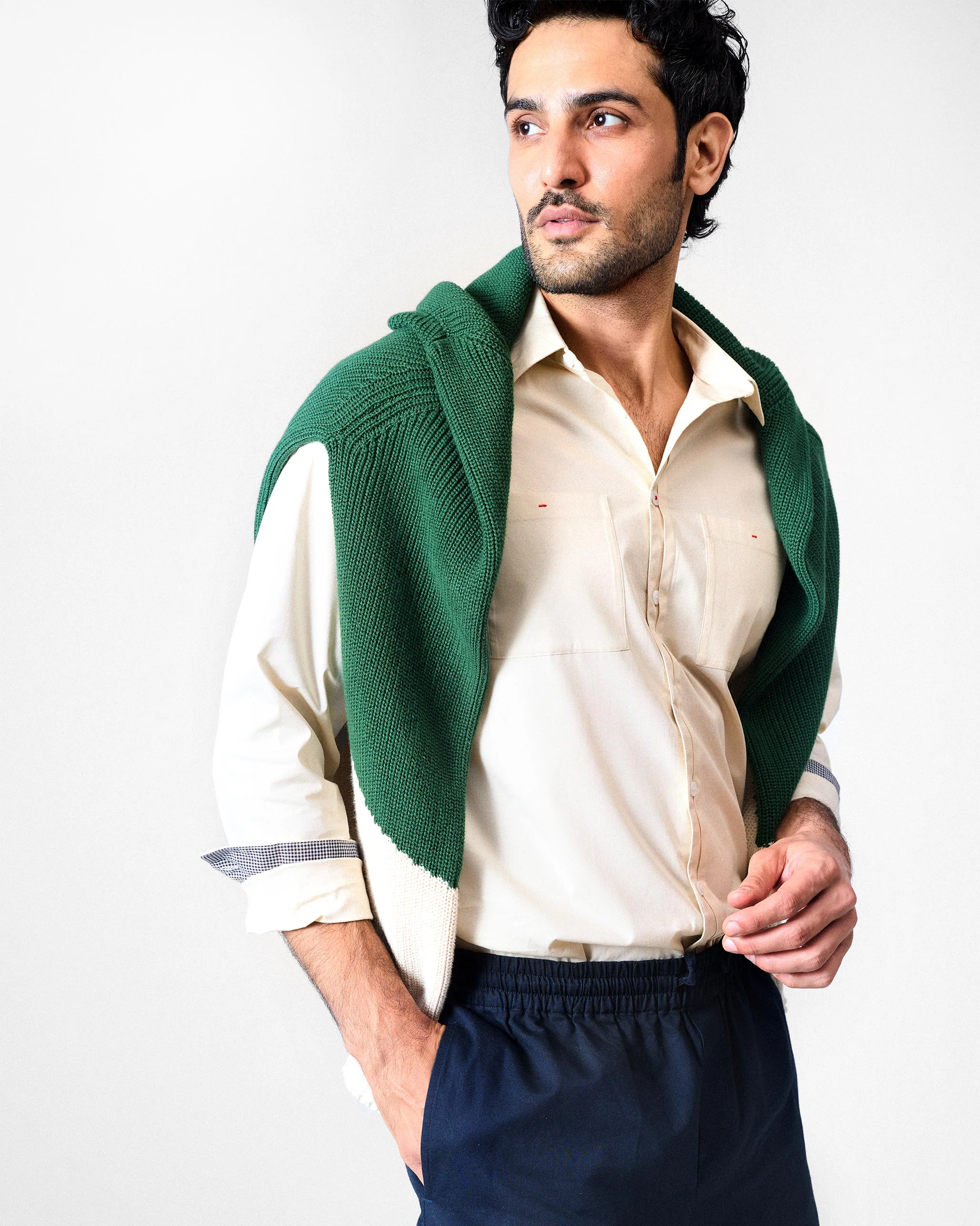 Abe Shirt - Ivory - Image 9