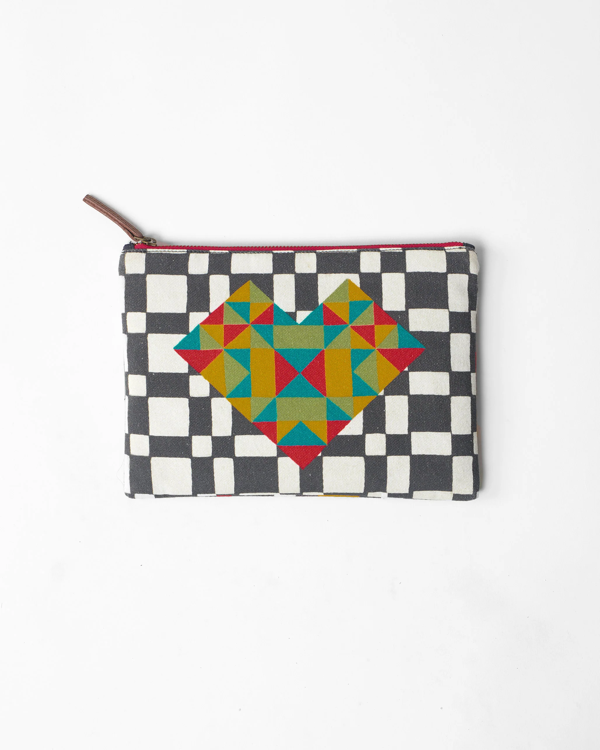 Abstract Heart Pouch - Multicolor - Image 2