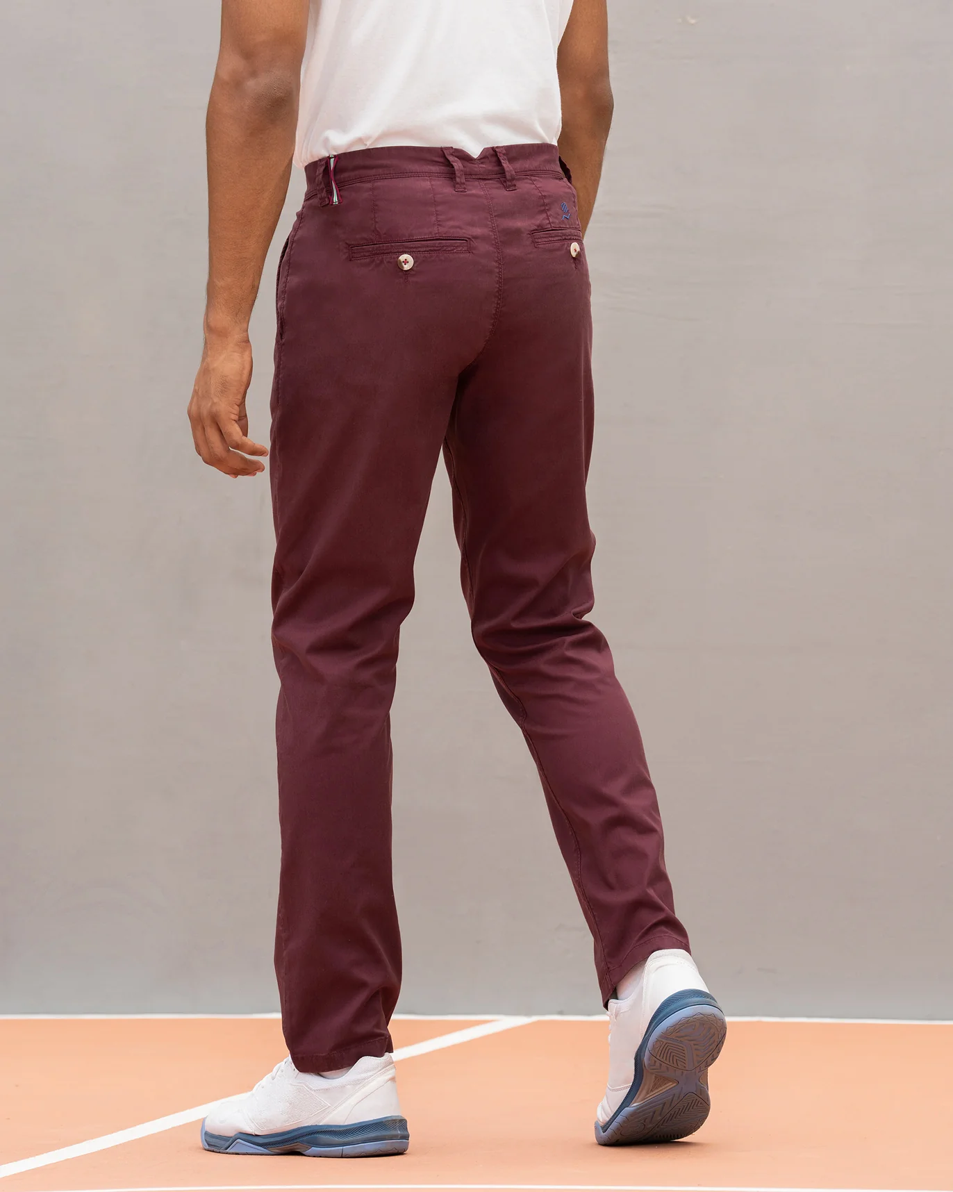 Ace Golf Trousers - Magenta - Image 5