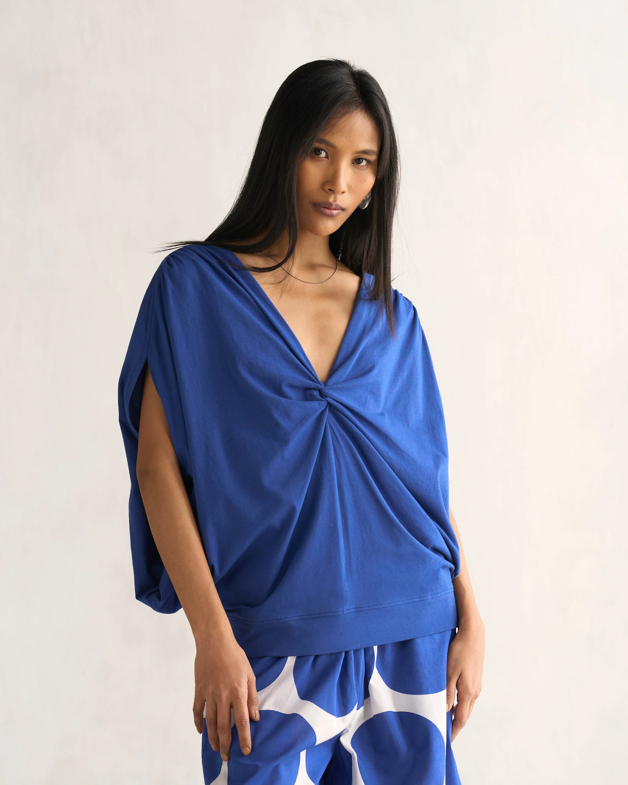 Adah Top - Navy - Image 4