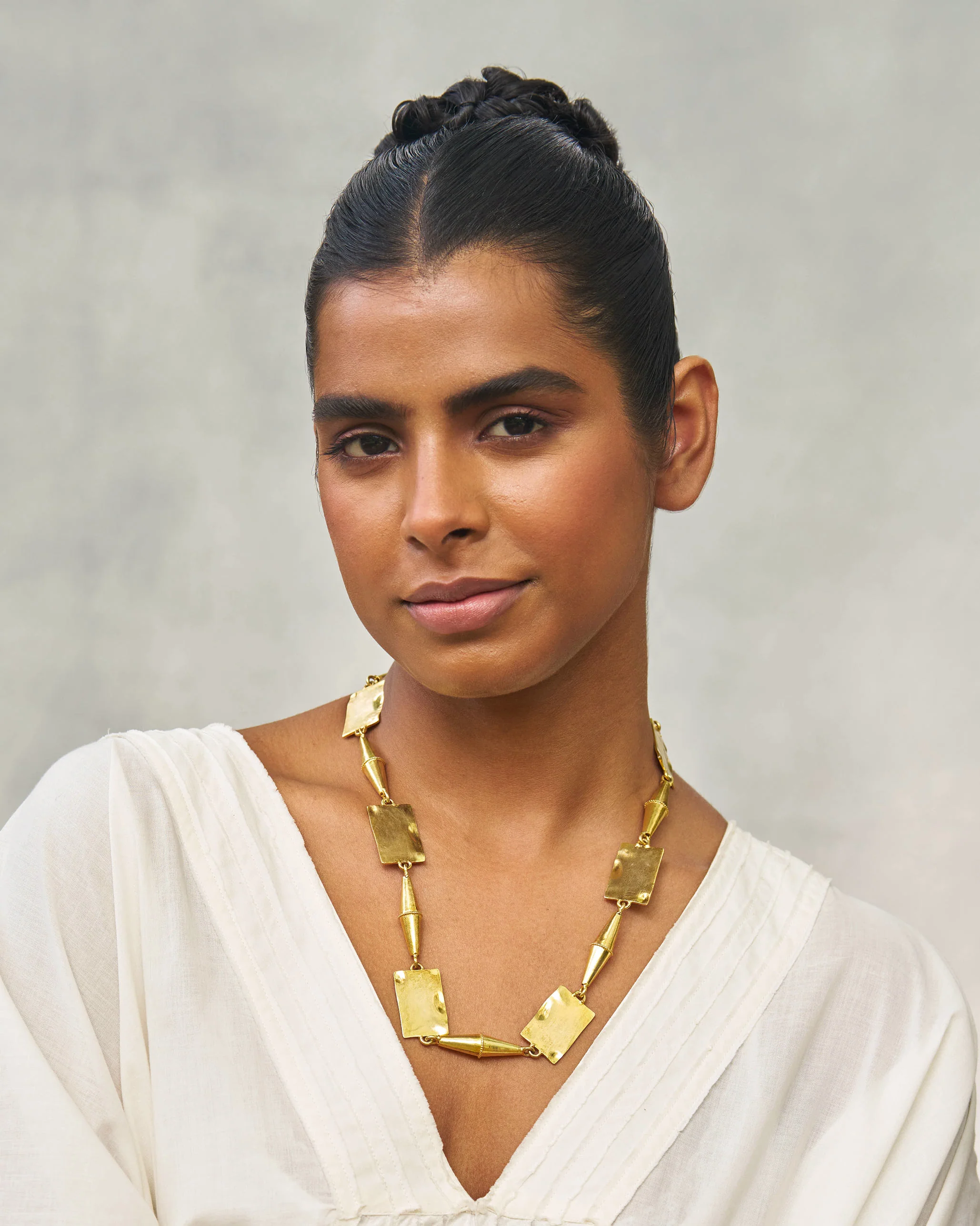 Africa Necklace - Gold - Image 4