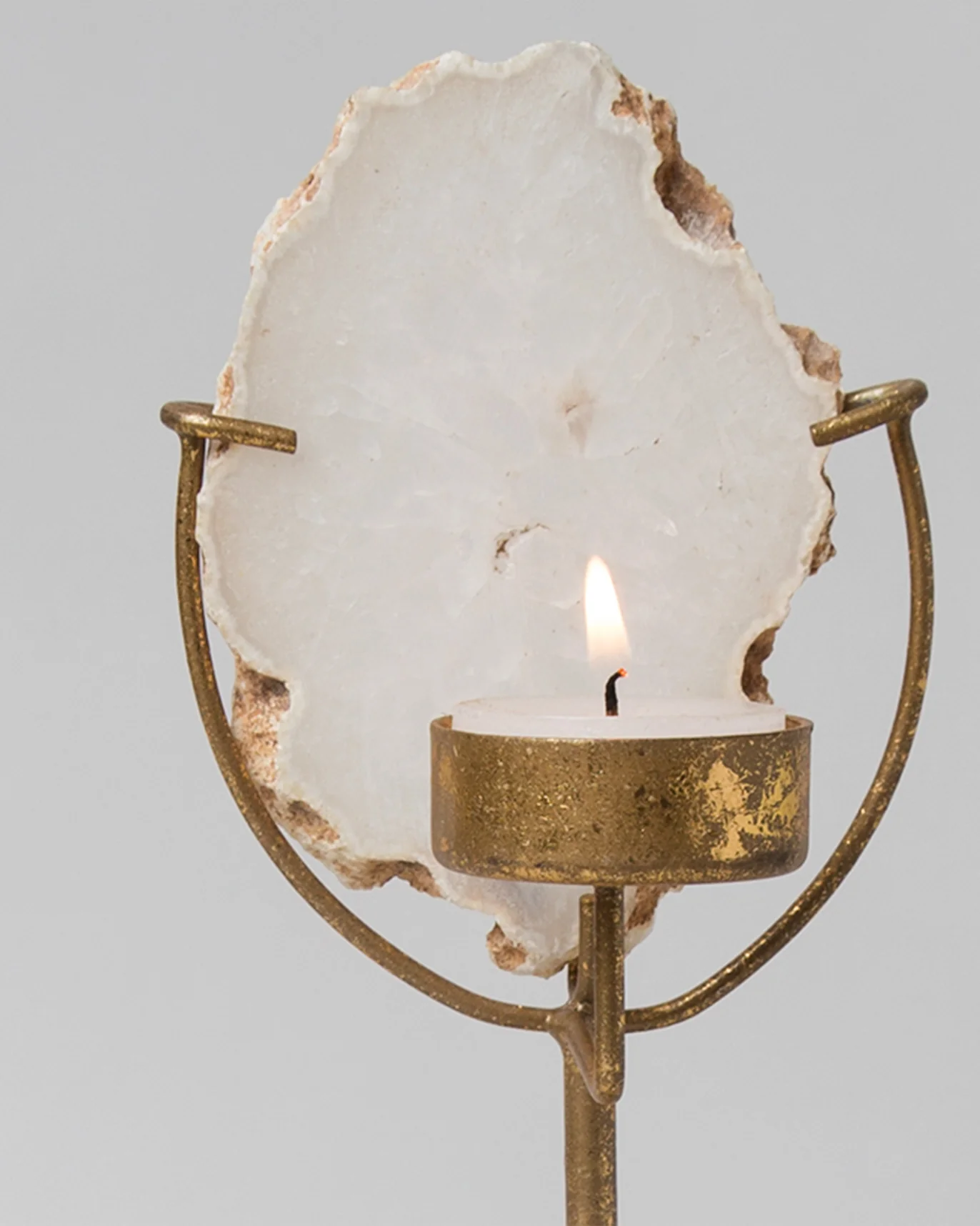 Agate Tea Light Holder - Large - Image 2