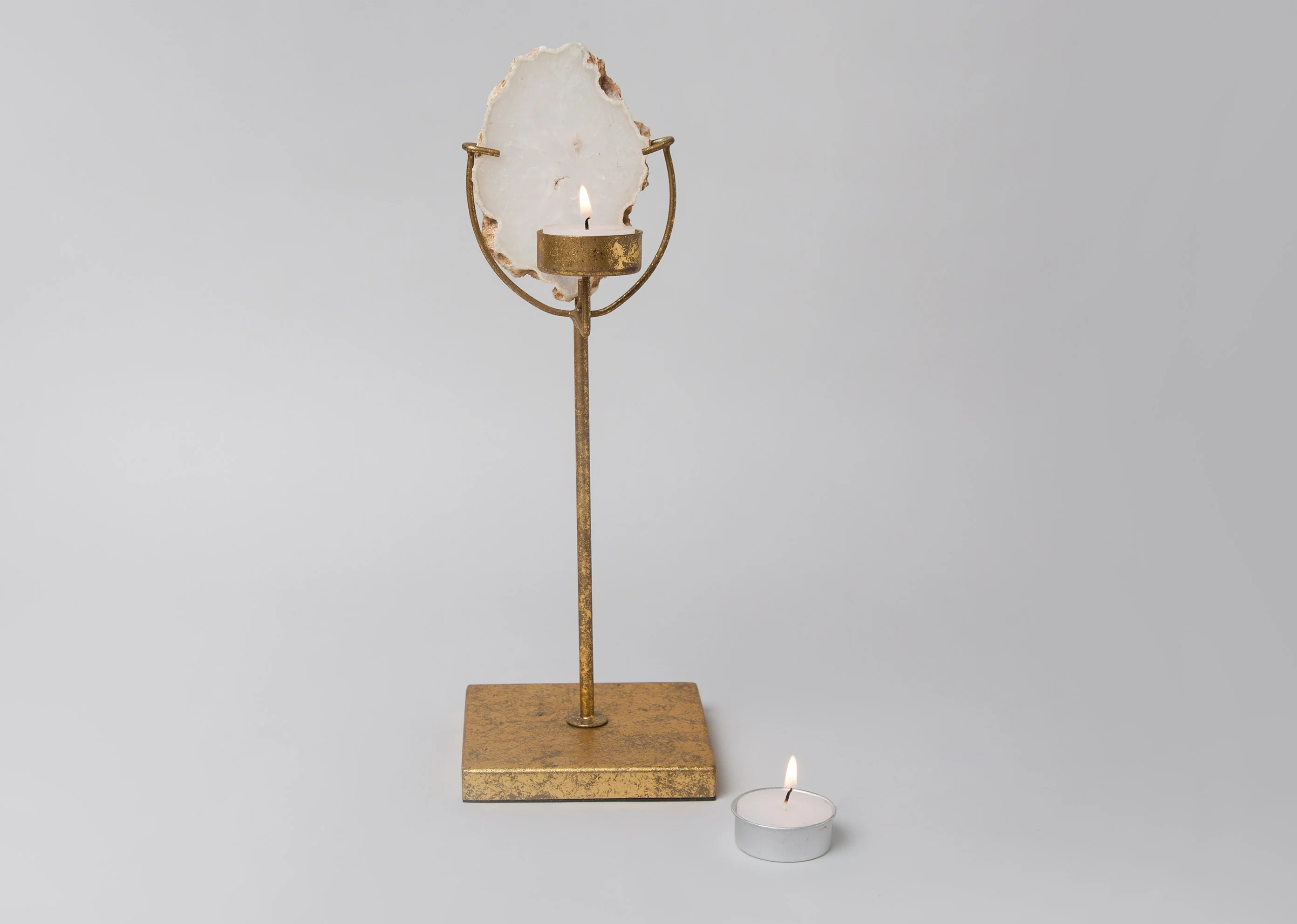 Agate Tea Light Holder - Large - Image 3