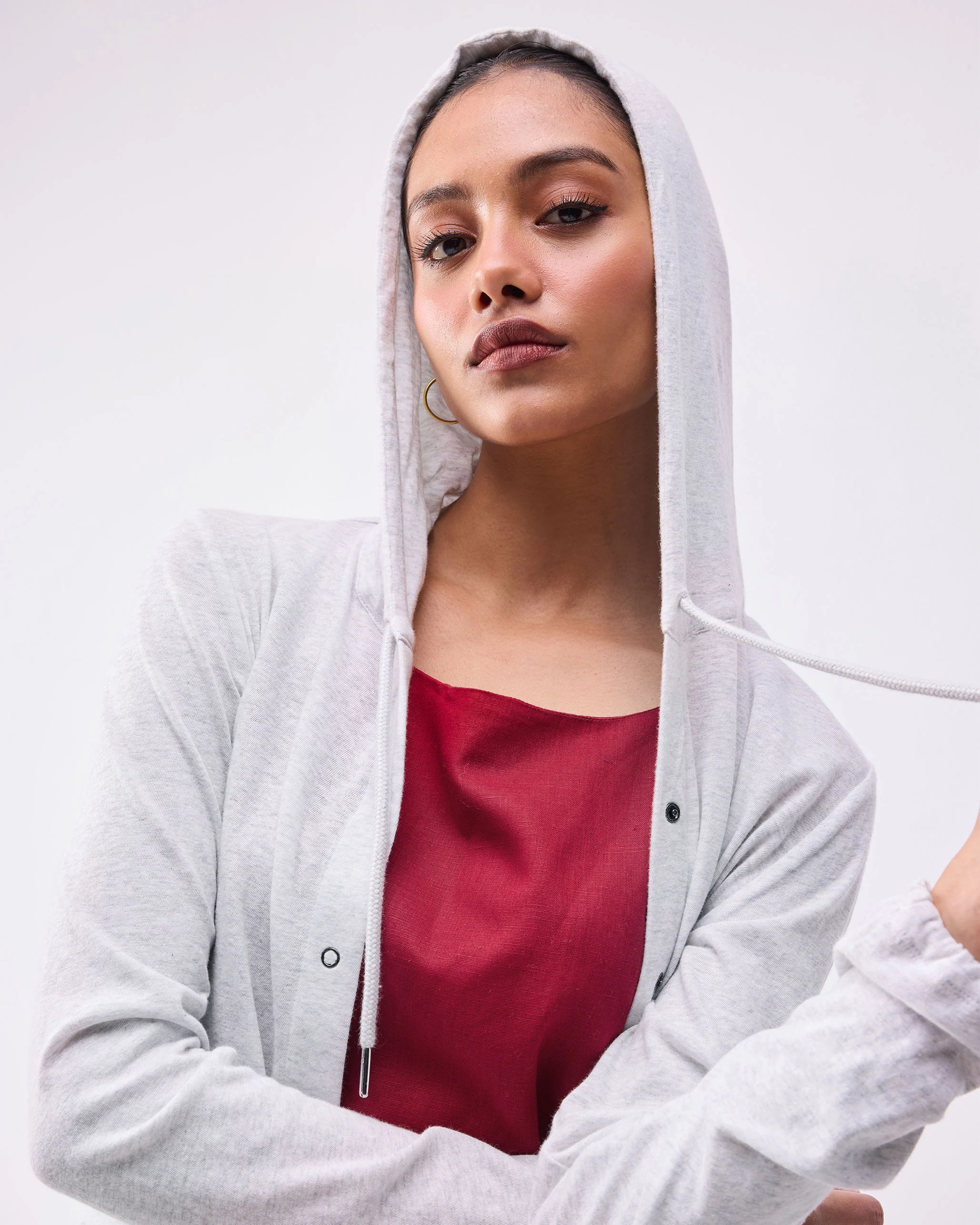 Airport Hoodie - Grey - Image 2