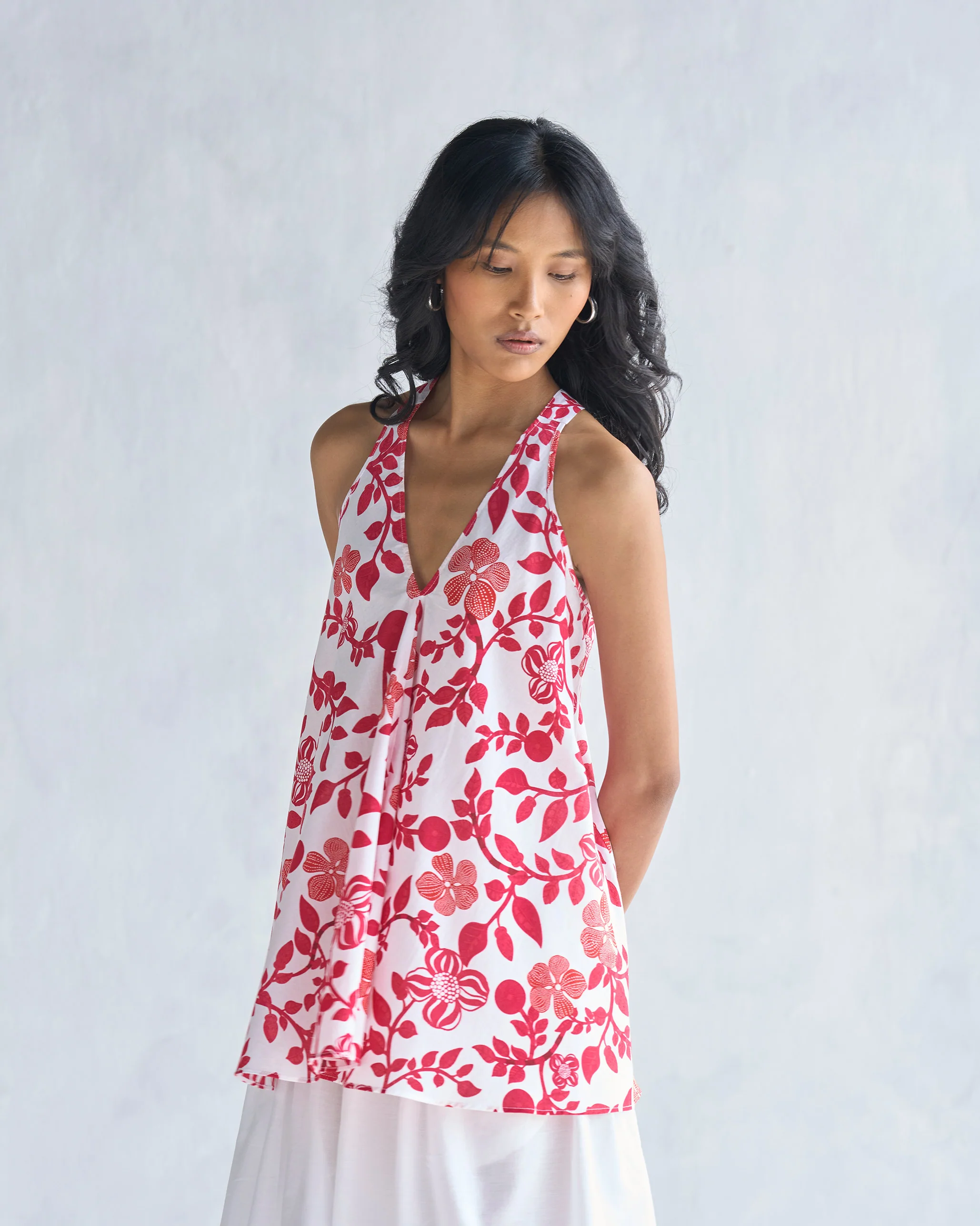 Akira Top - Red & White - Image 3