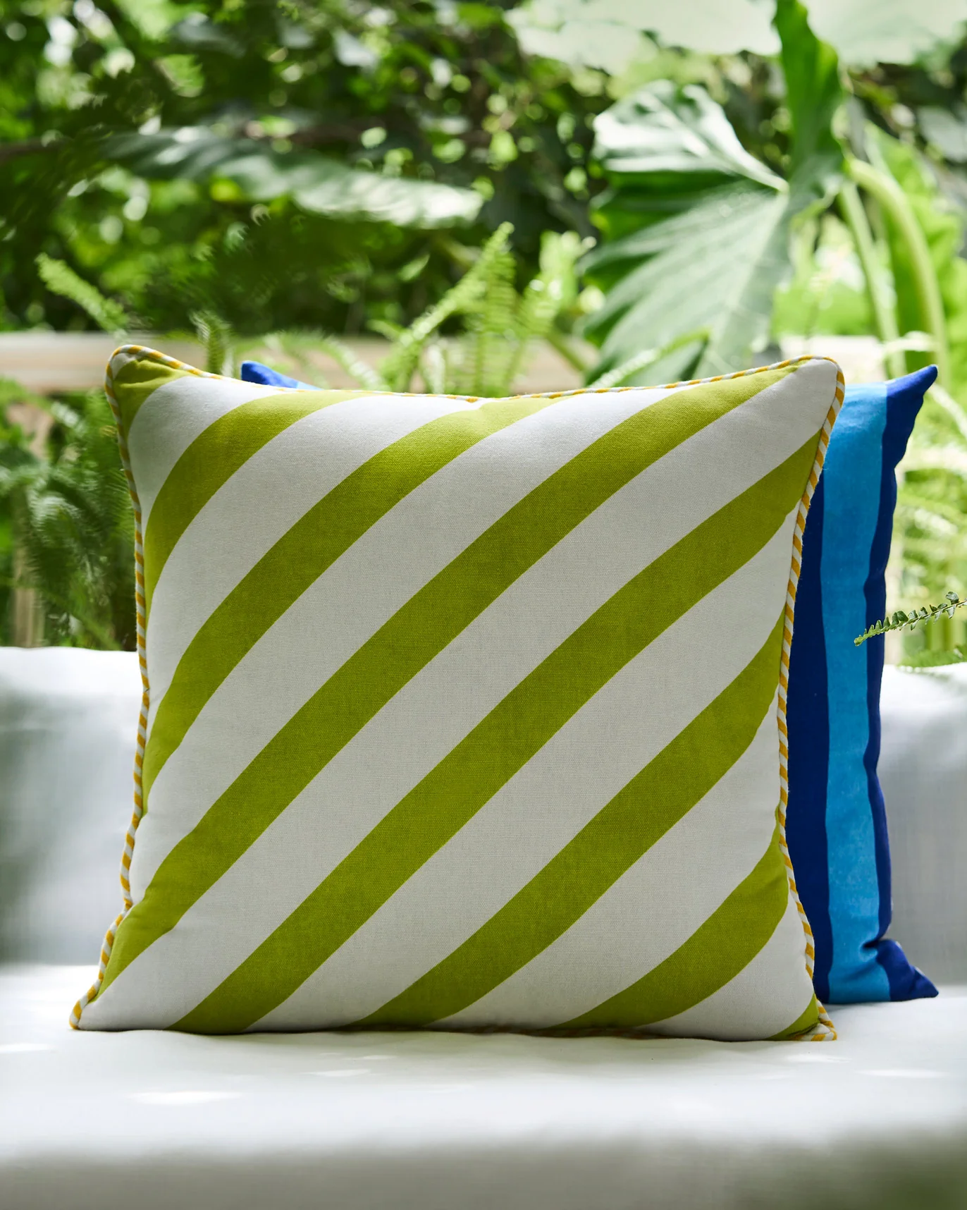 Alam Cushion Cover - Indigo - Image 3
