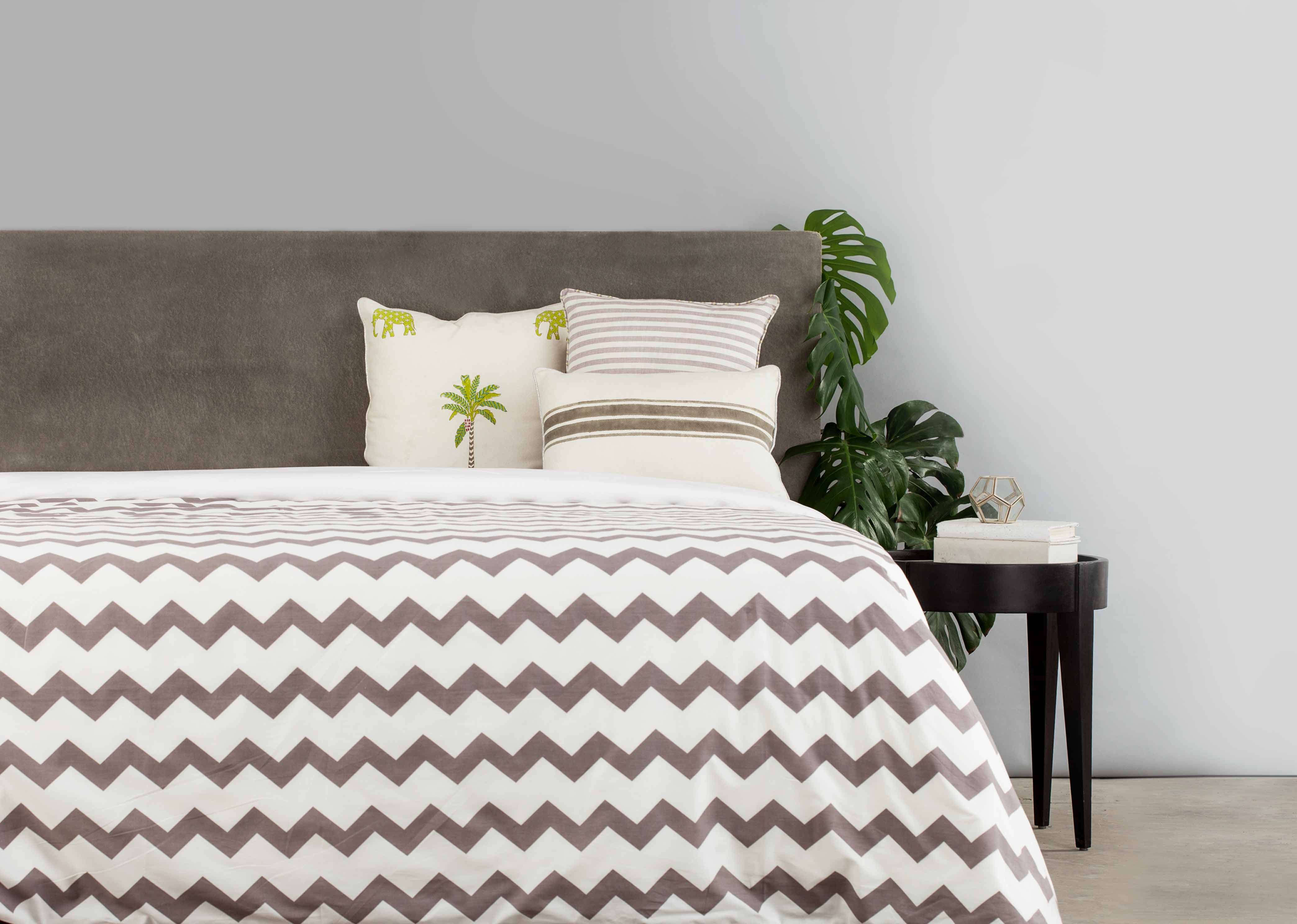 Alleppey Chevron Twin Duvet Cover - Image 3