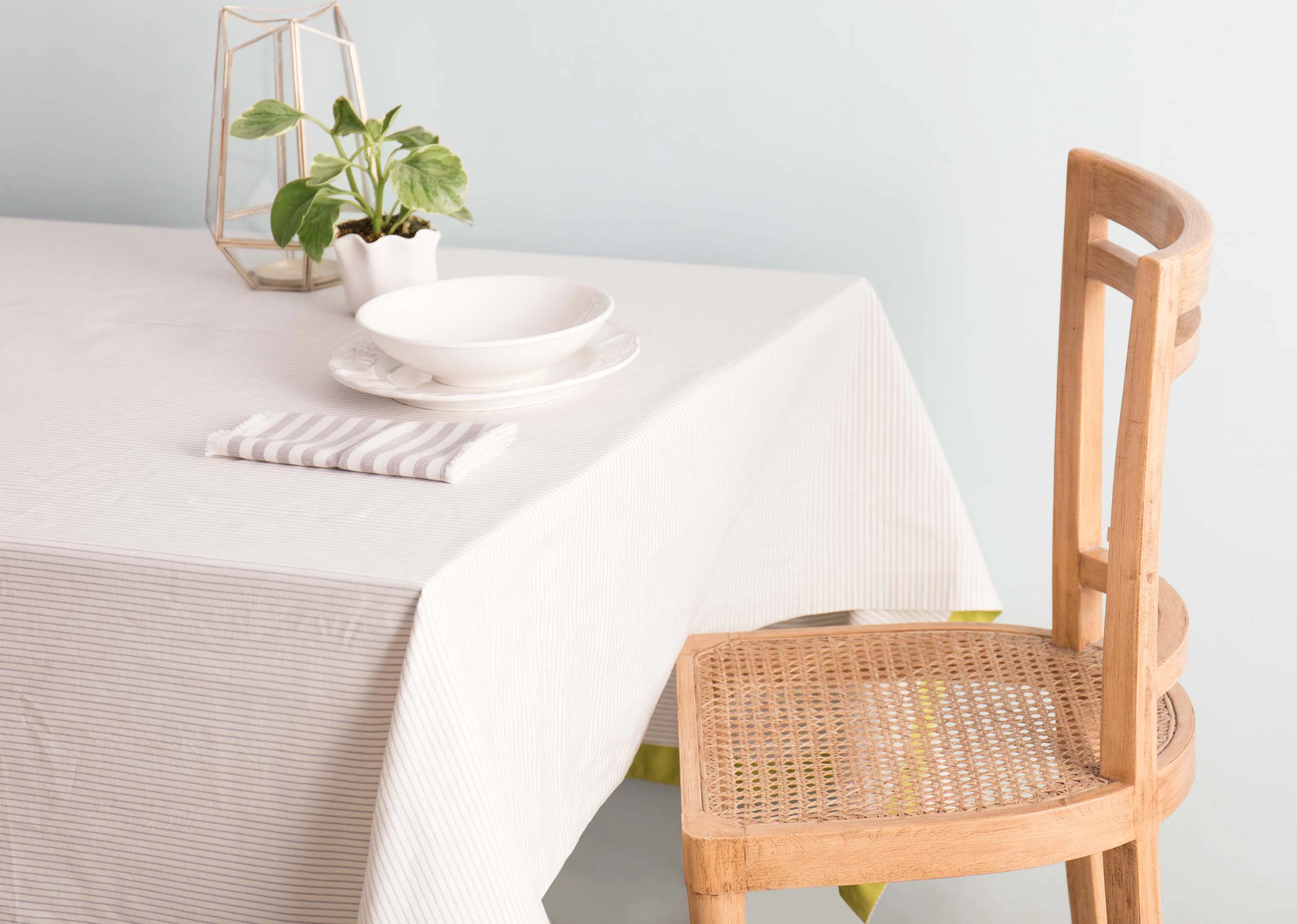 Alleppey Stripes Tablecloth Small - Image 3