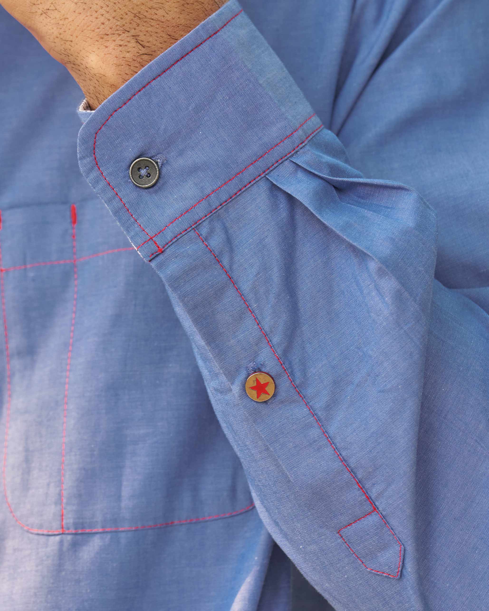 Aloha Shirt - Blue - Image 2