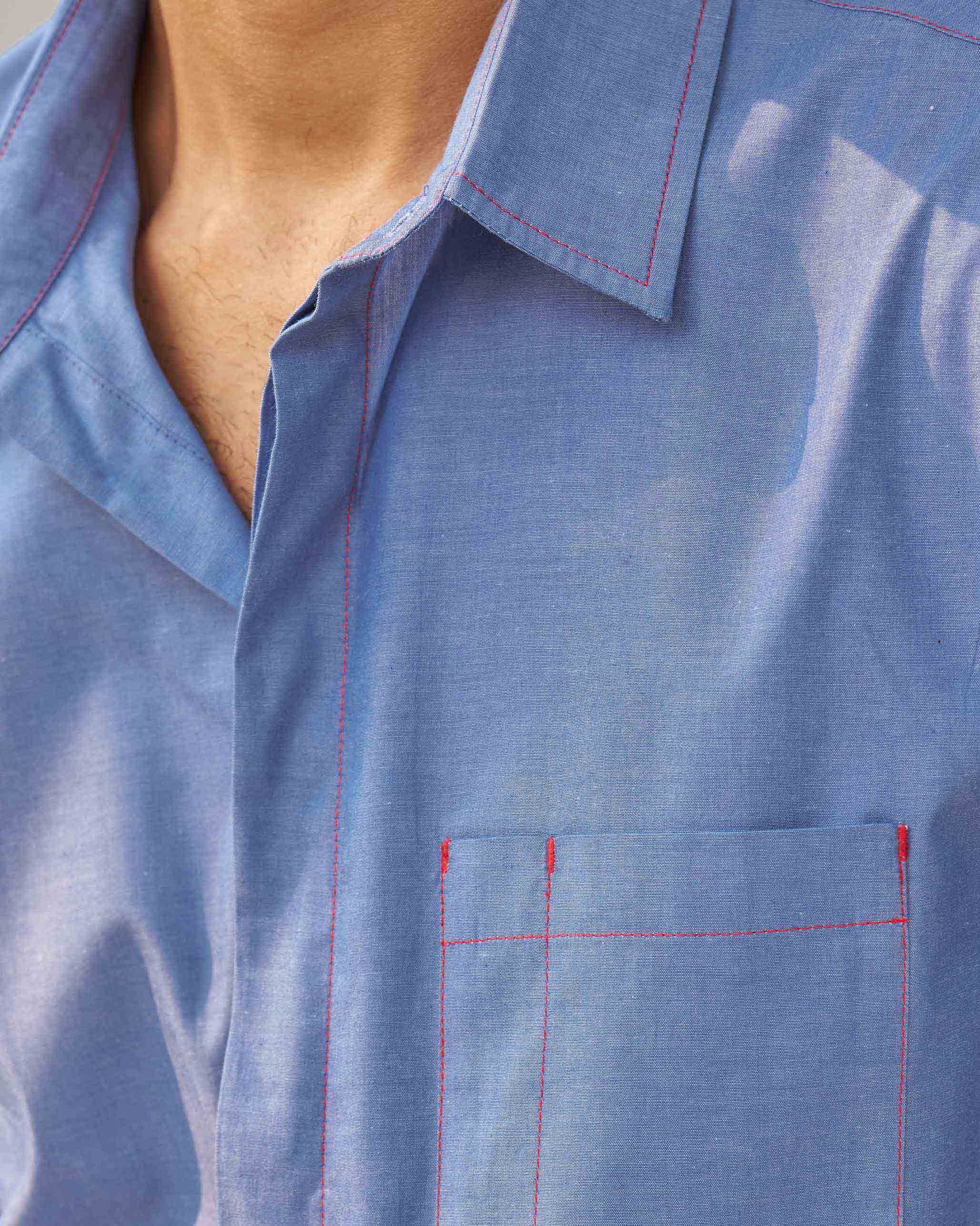 Aloha Shirt - Blue - Image 3