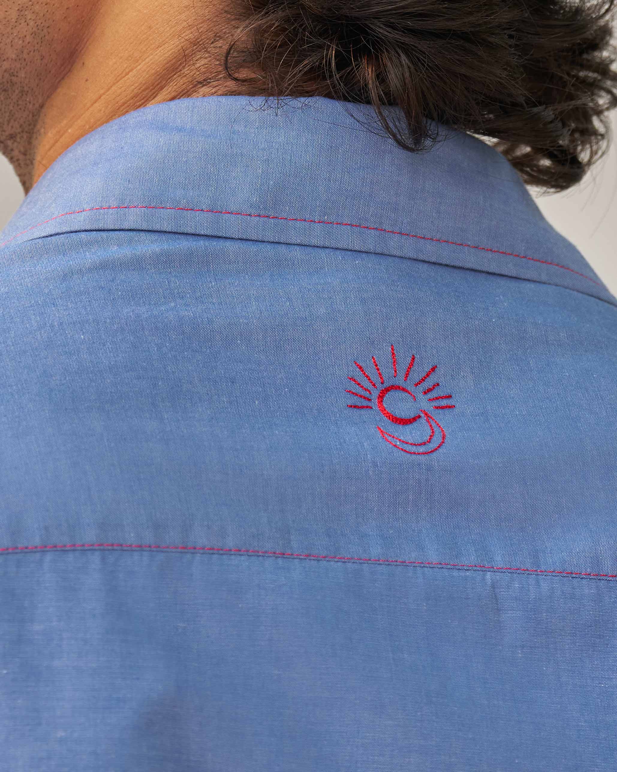Aloha Shirt - Blue - Image 4