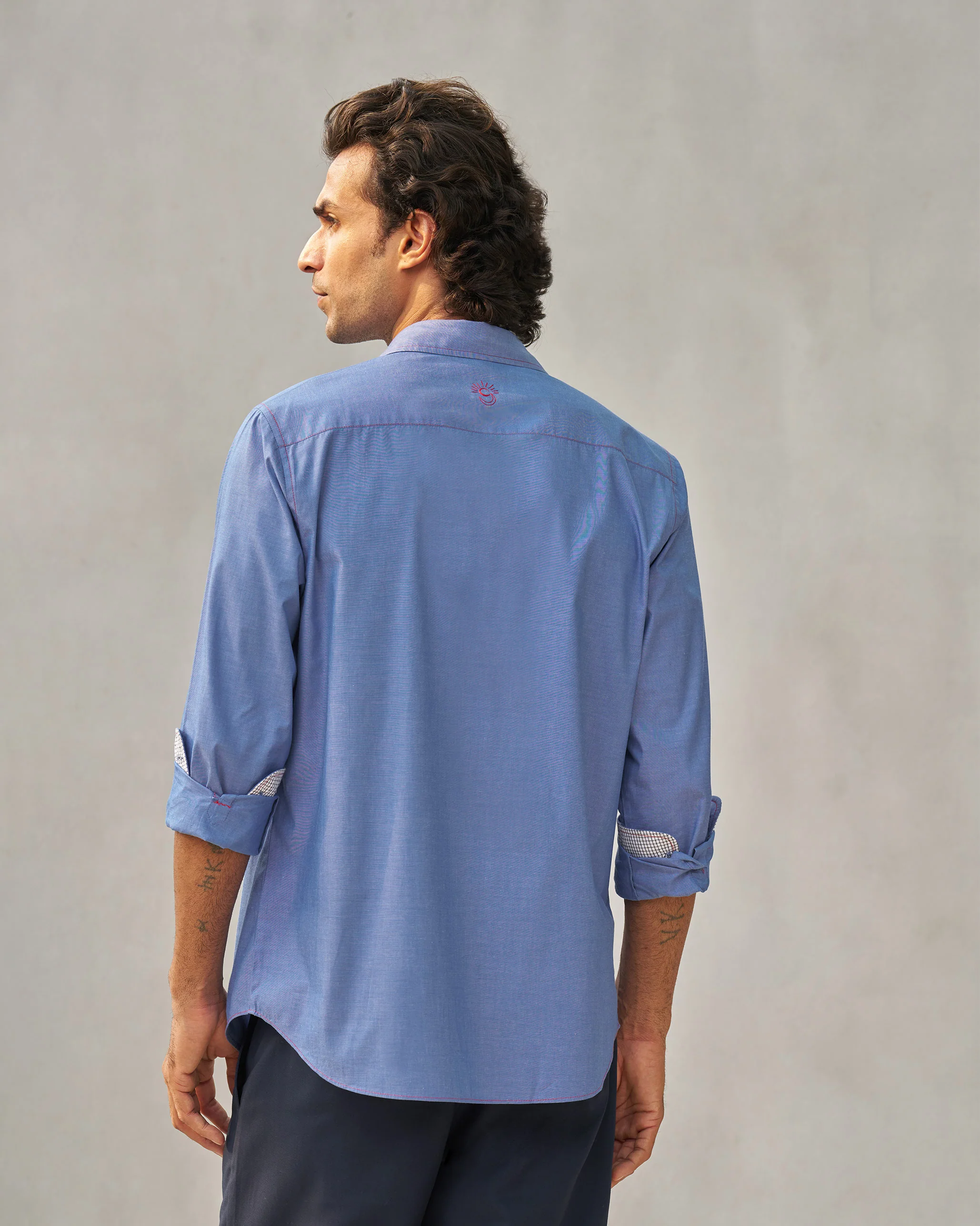 Aloha Shirt - Blue - Image 6