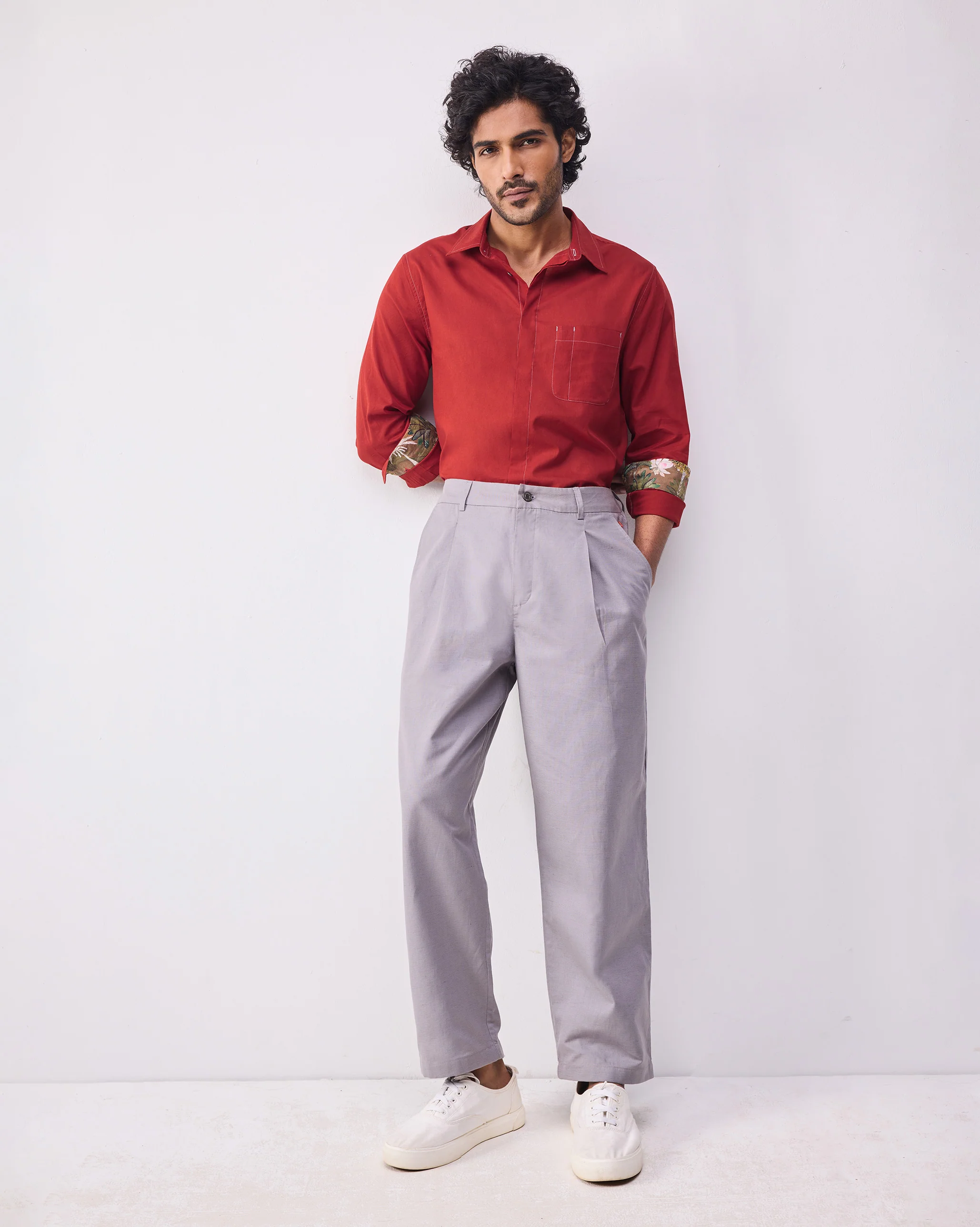 Aloha Shirt - Rust - Image 10