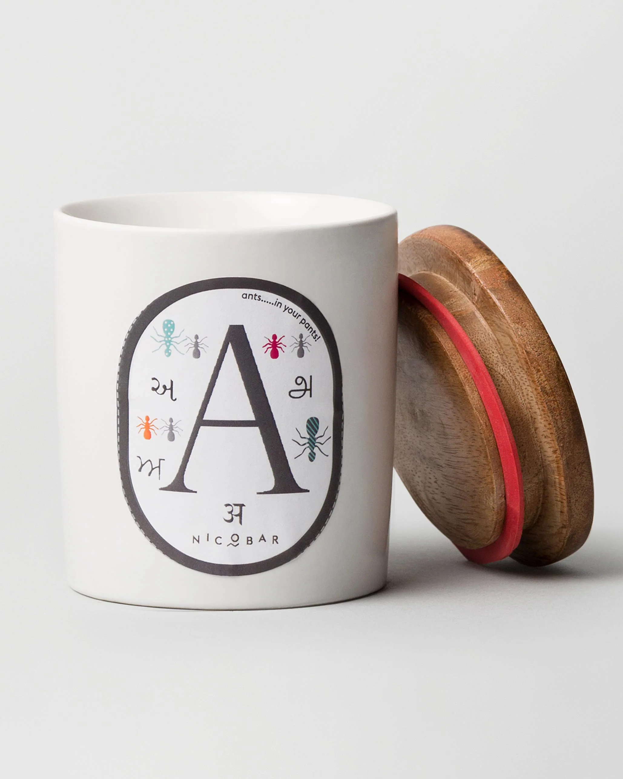 Alphabet A Candle - Image 2