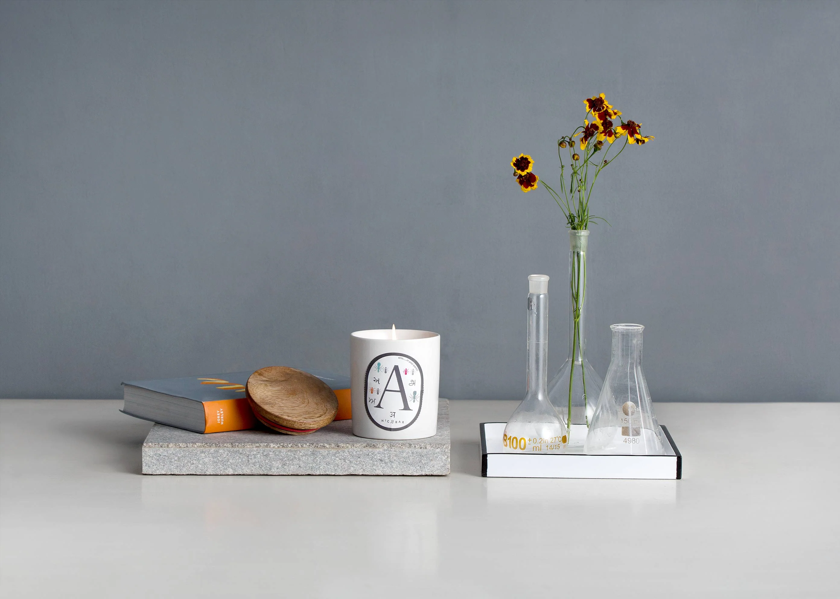Alphabet A Candle - Image 3