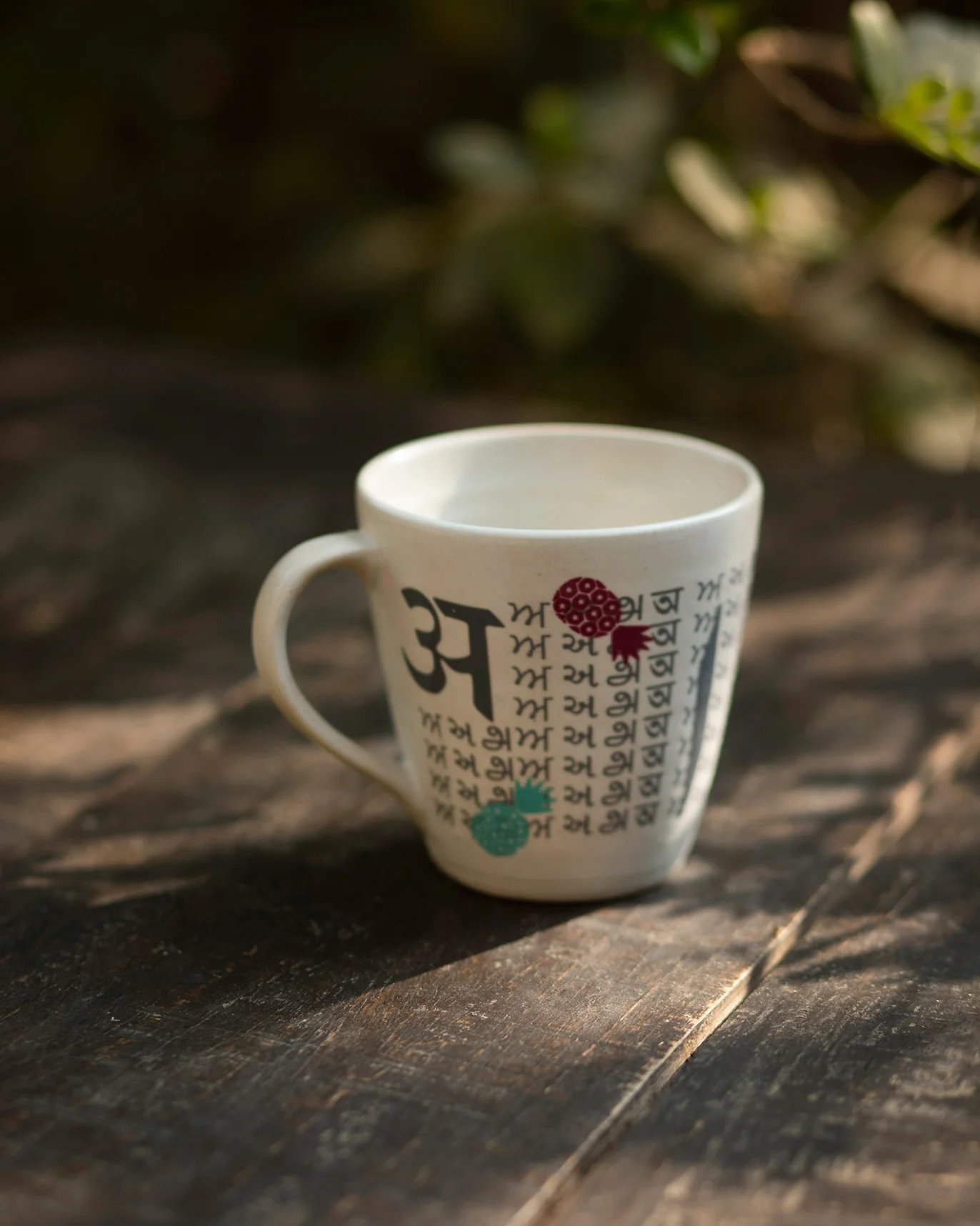 Alphabet A Mug - Stoneware - Image 2