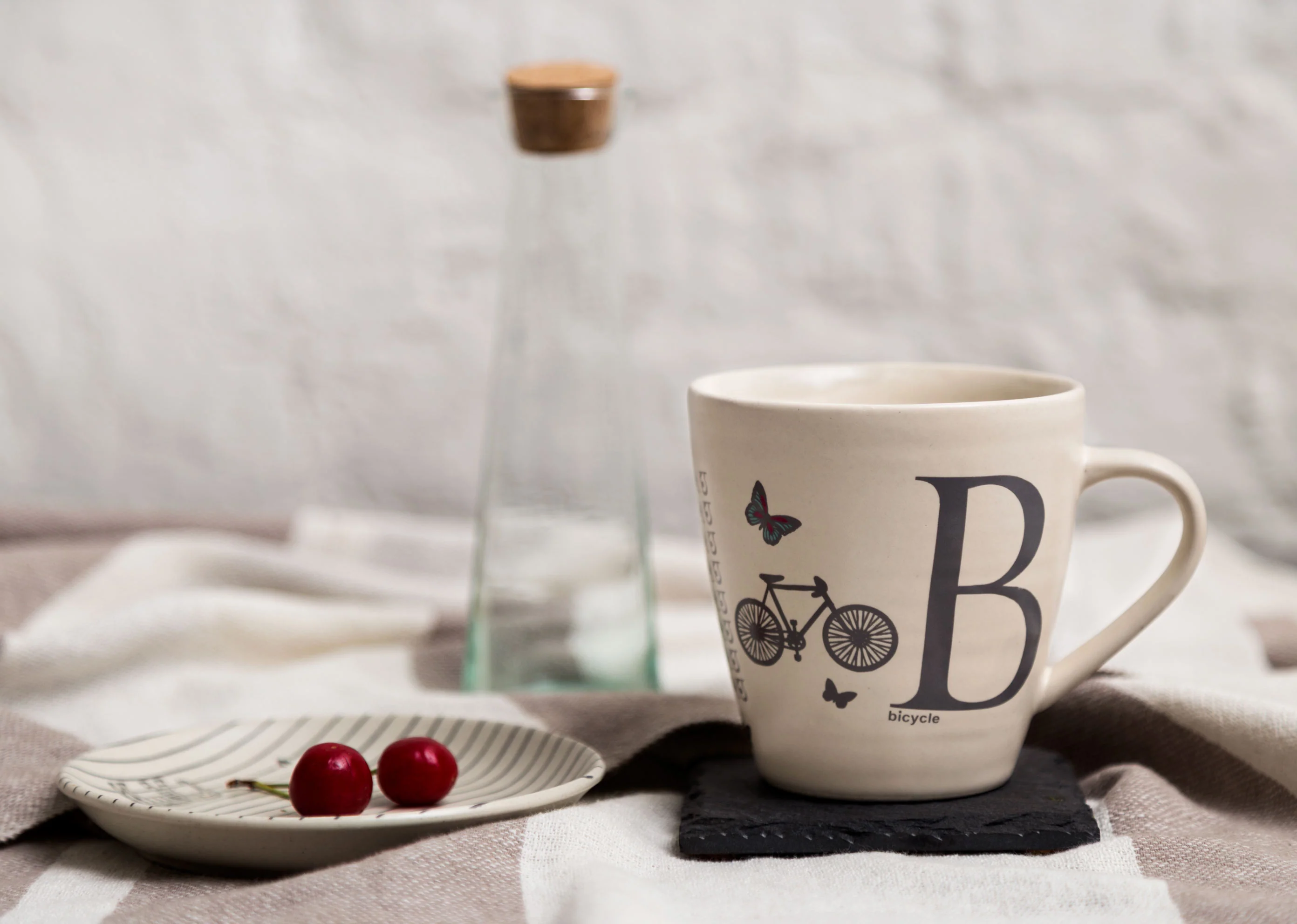 Alphabet B Mug - Stoneware - Image 3