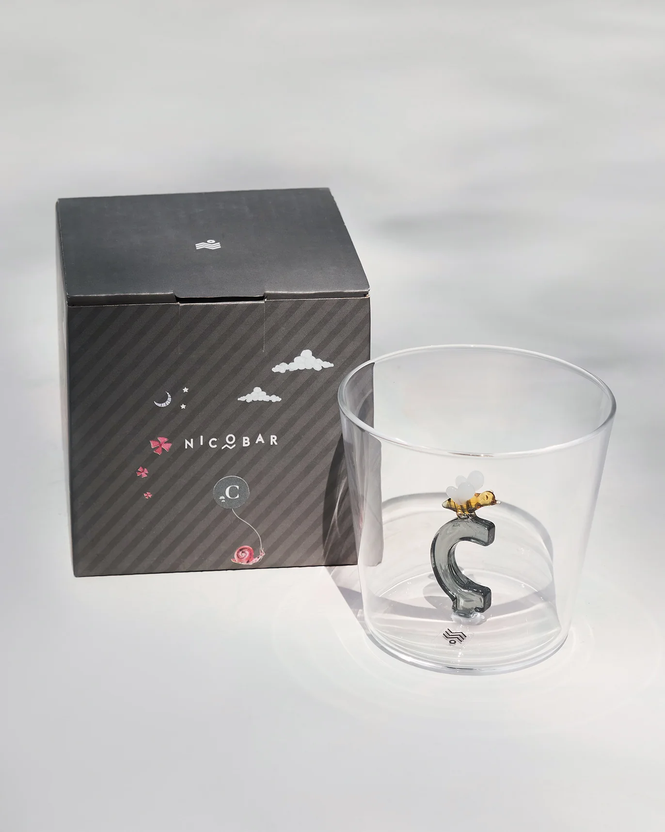 Alphabet Glass - C - Image 3