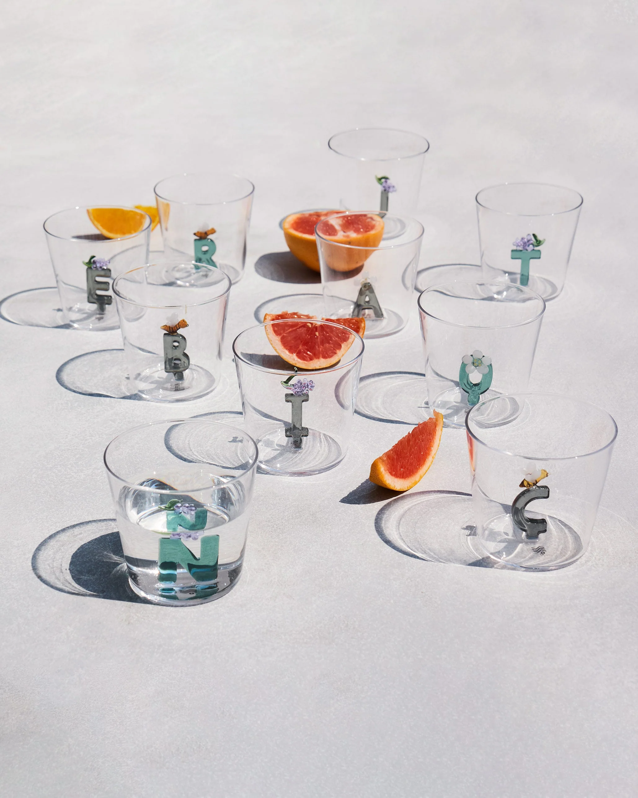 Alphabet Glass - O - Image 5