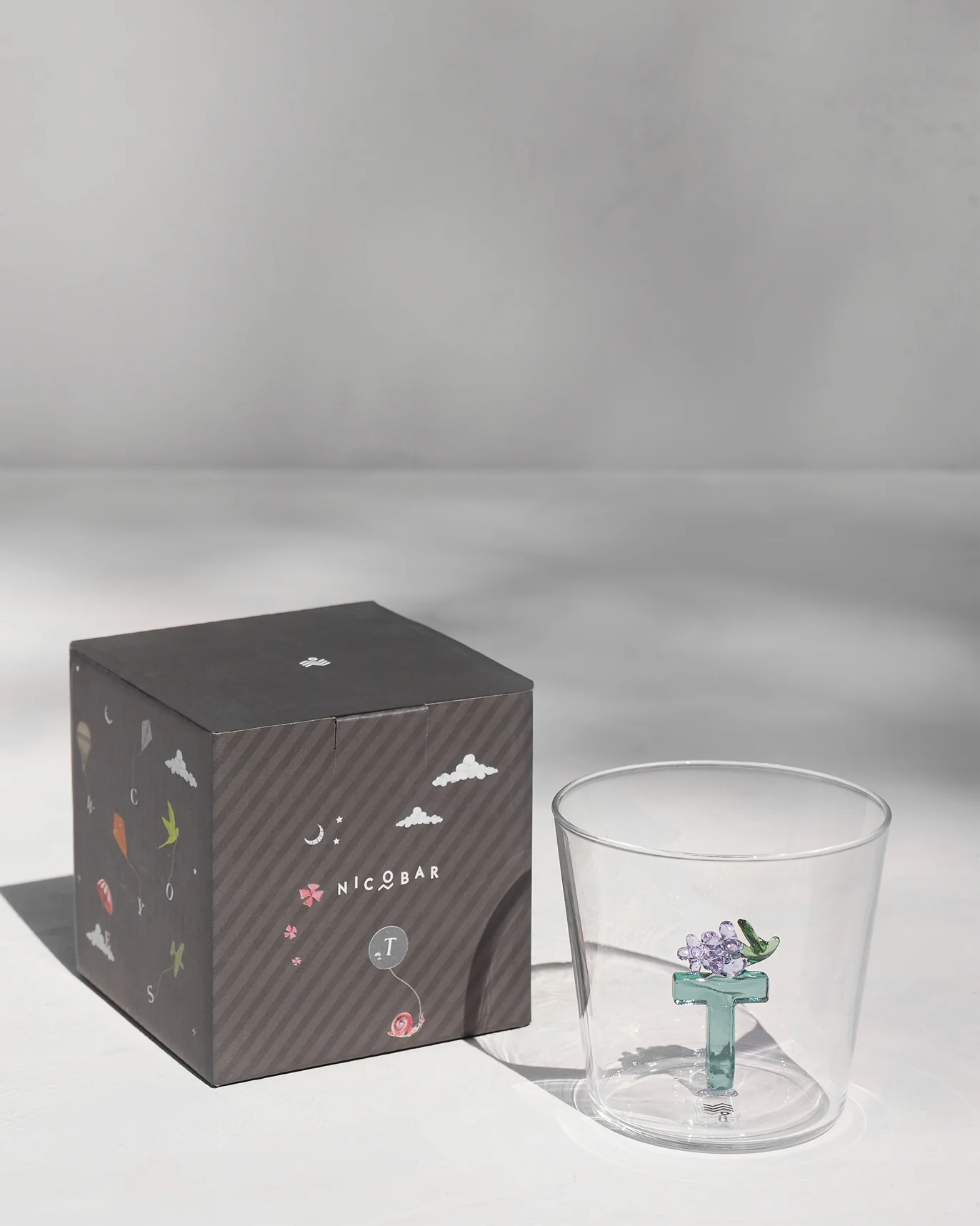 Alphabet Glass - T - Image 3