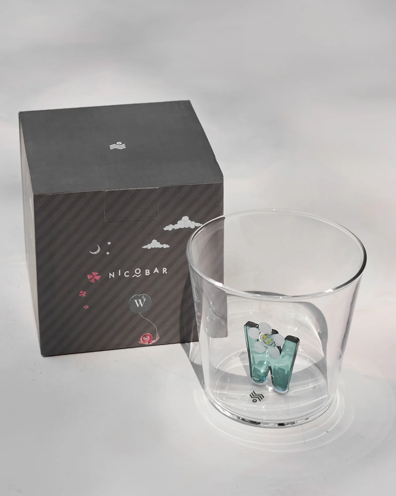 Alphabet Glass - W - Image 3