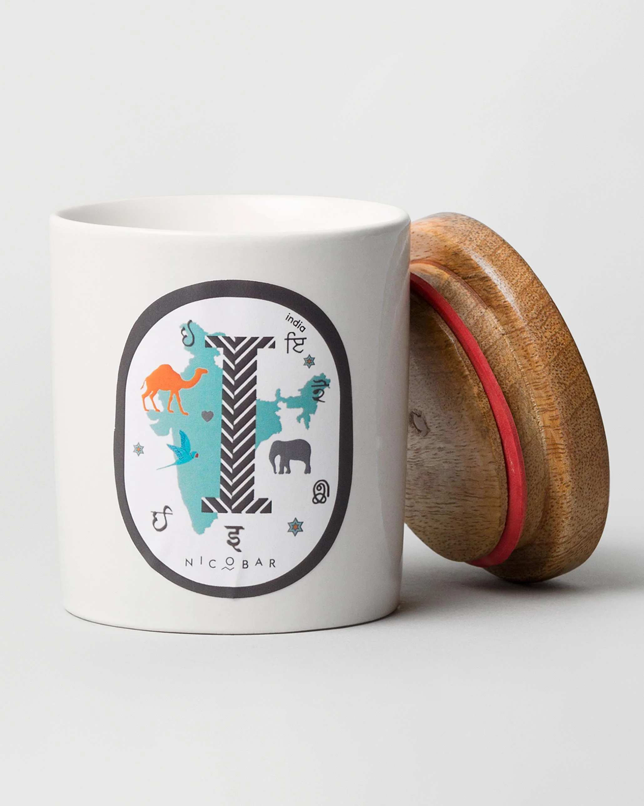 Alphabet I Candle - Image 2
