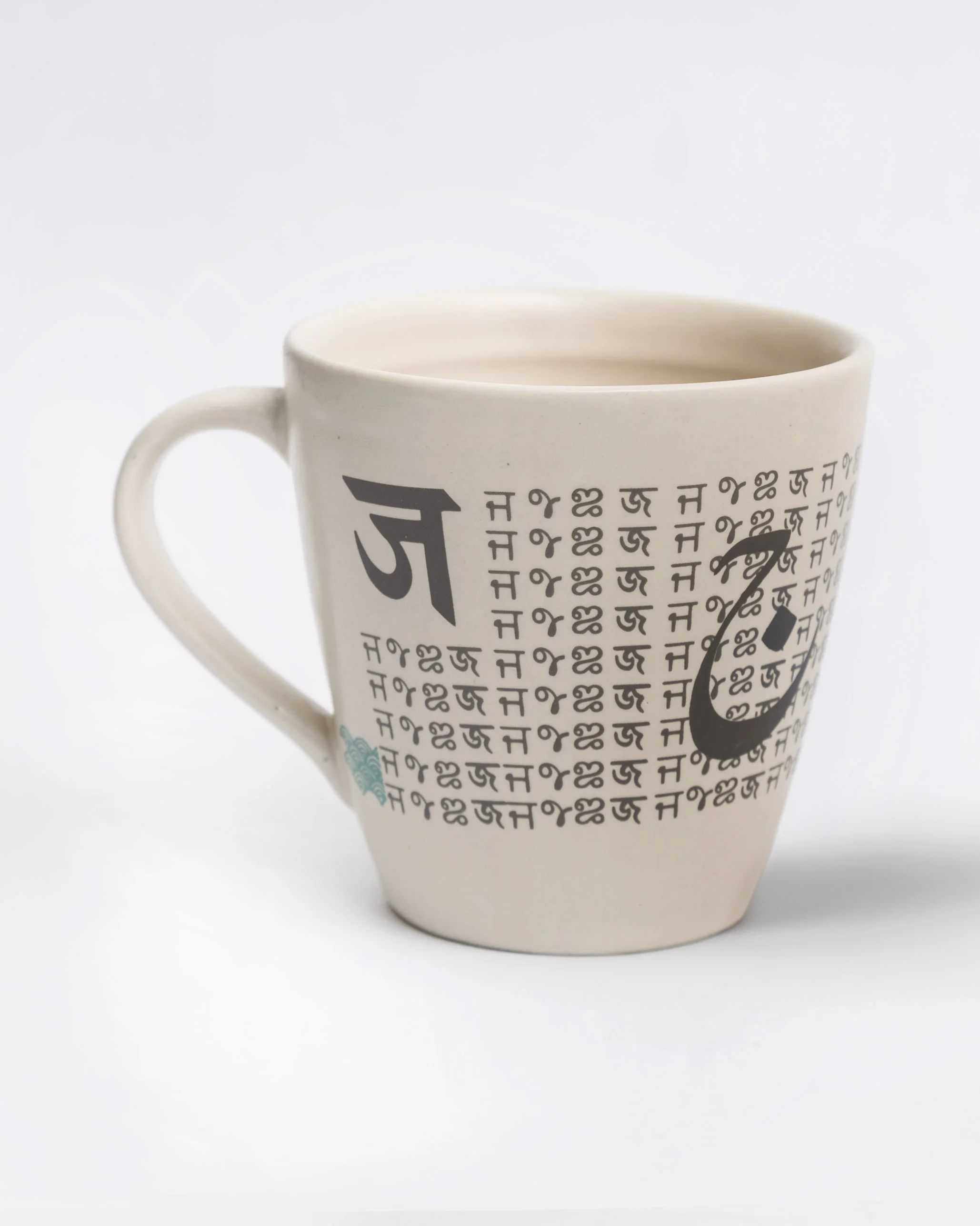 Alphabet J Mug - Stoneware - Image 2