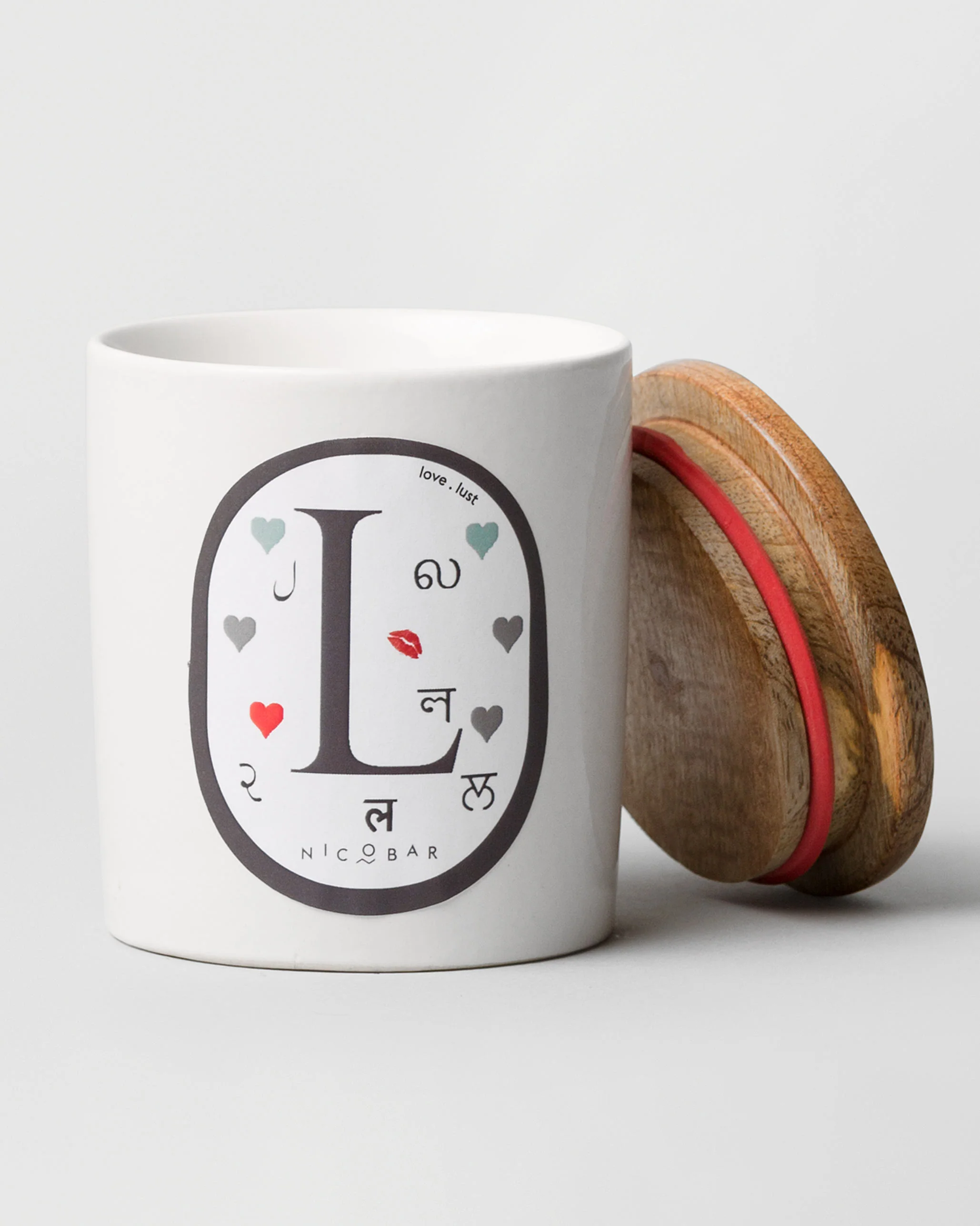 Alphabet L Candle - Image 2