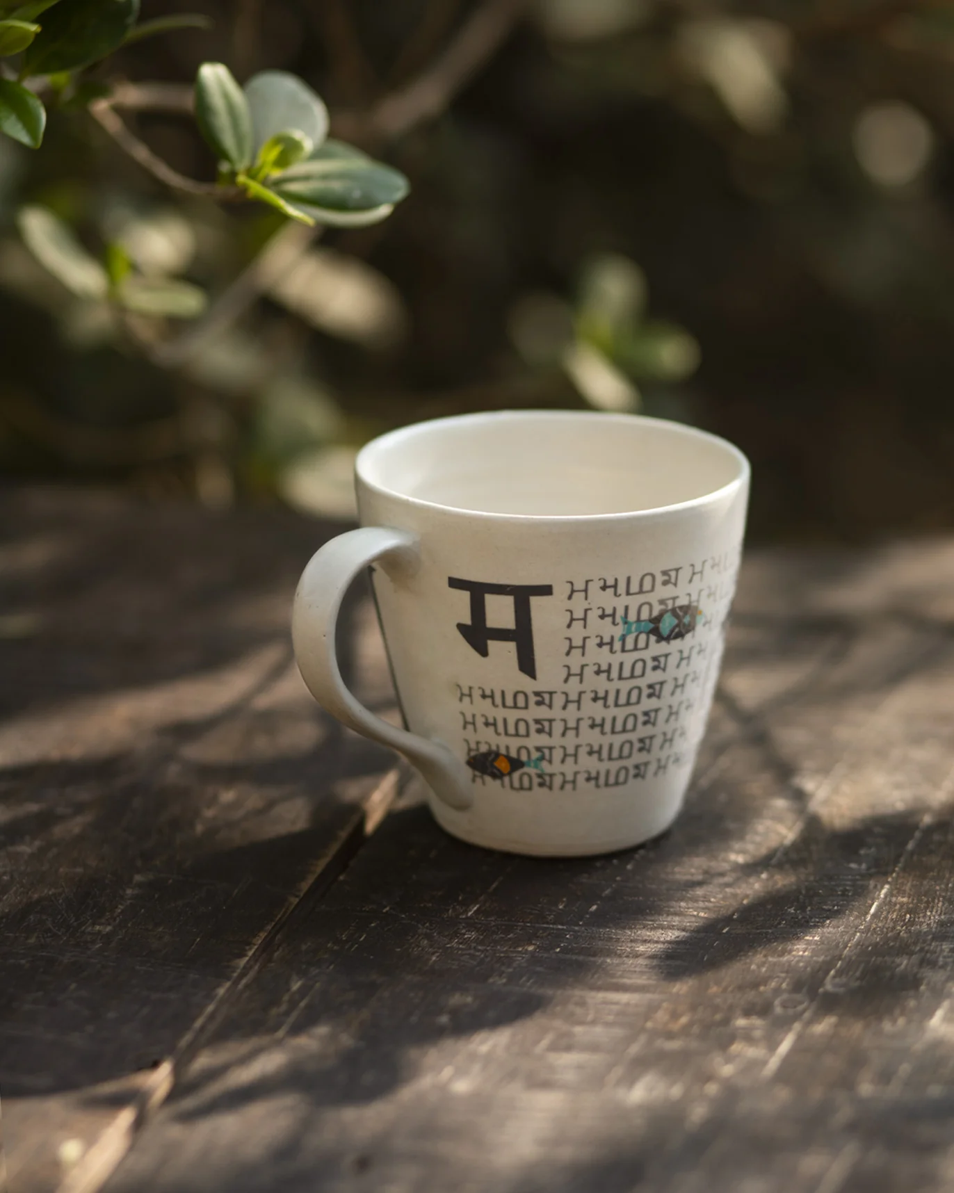 Alphabet M Mug - Stoneware - Image 2