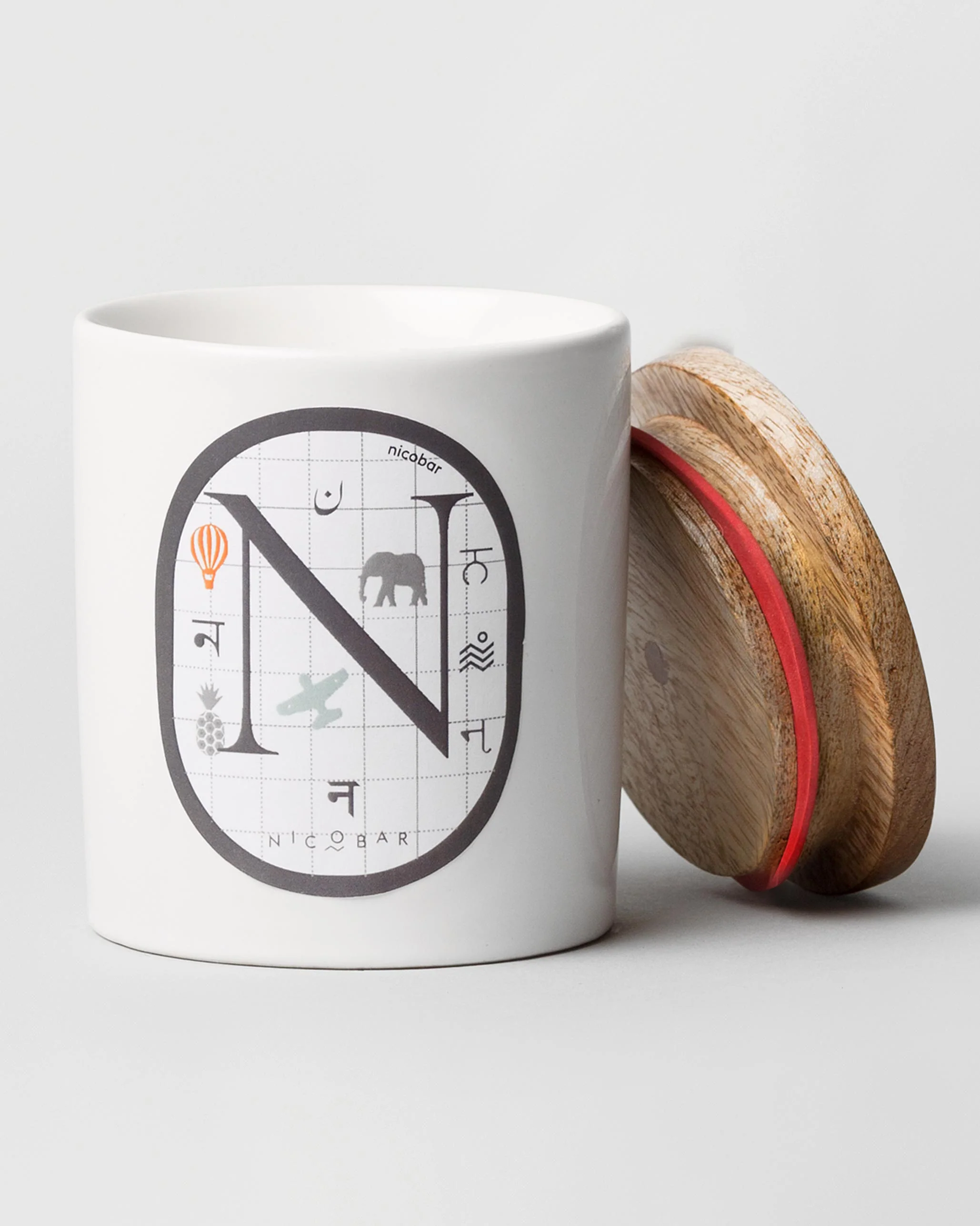 Alphabet N Candle - Image 2