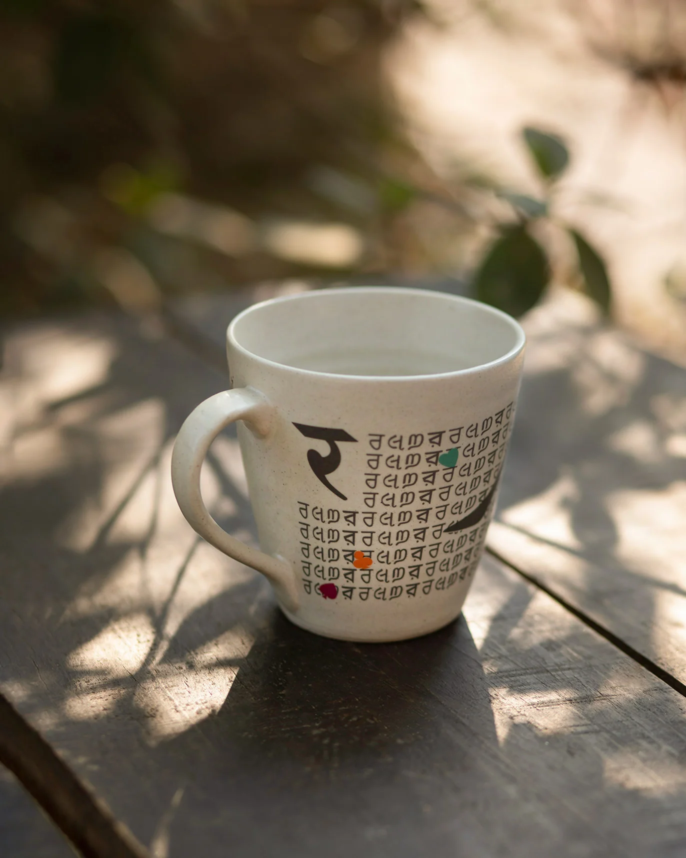 Alphabet R Mug - Stoneware - Image 2