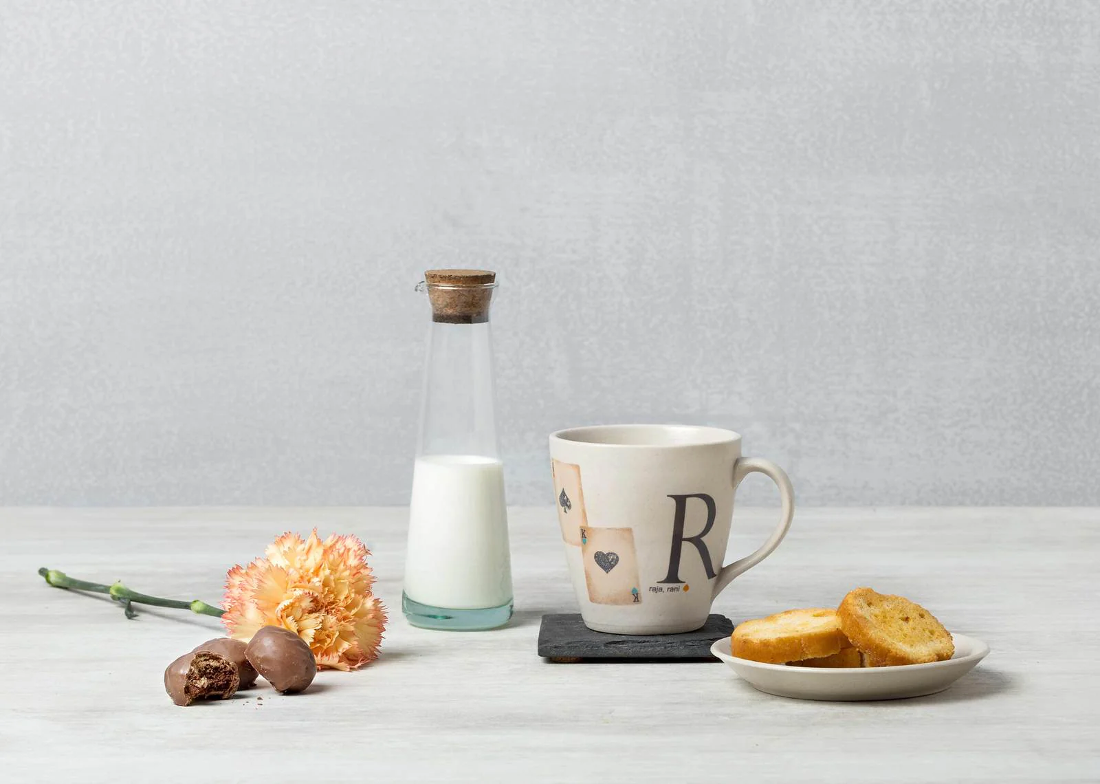 Alphabet R Mug - Stoneware - Image 3