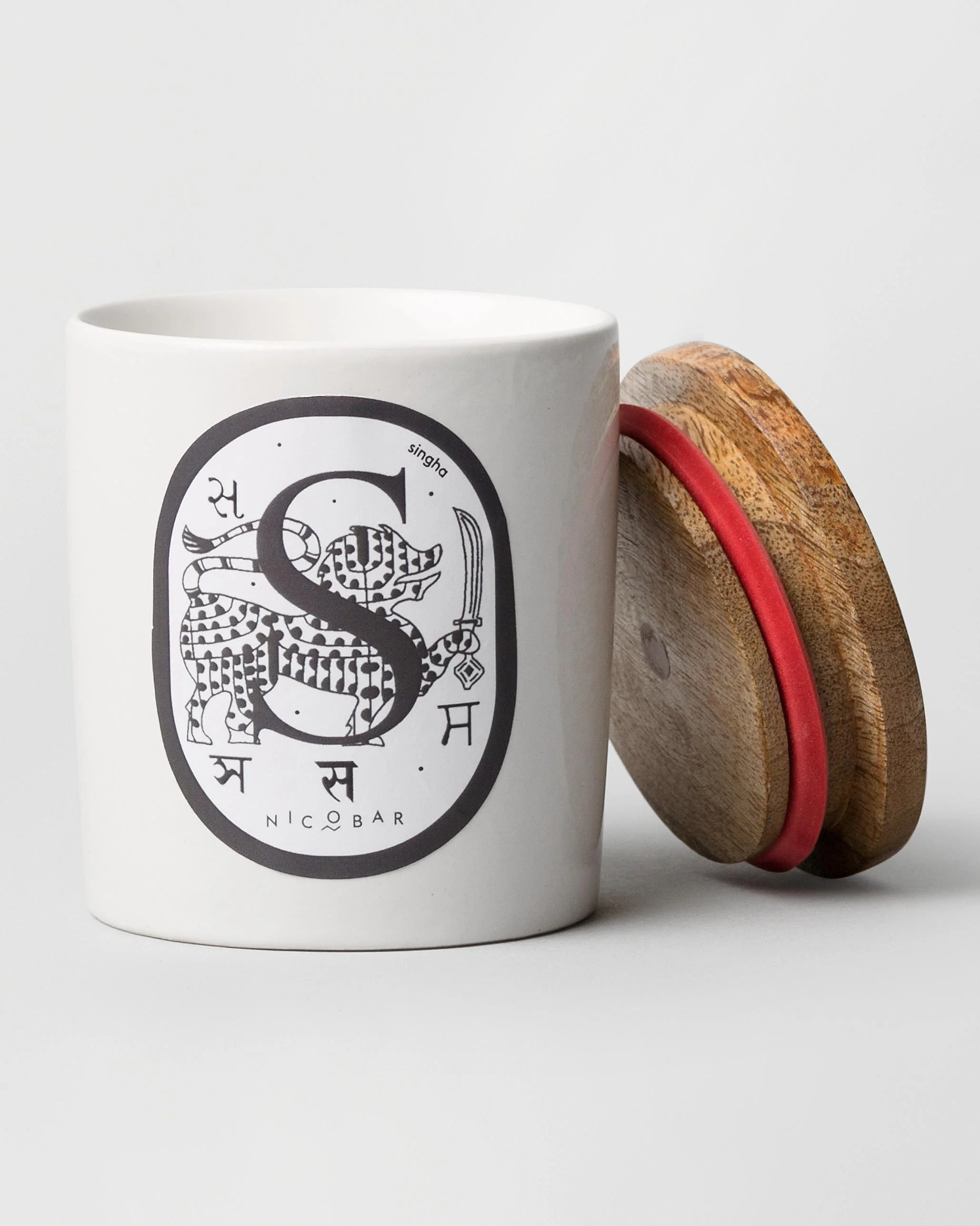 Alphabet S Candle - Image 2