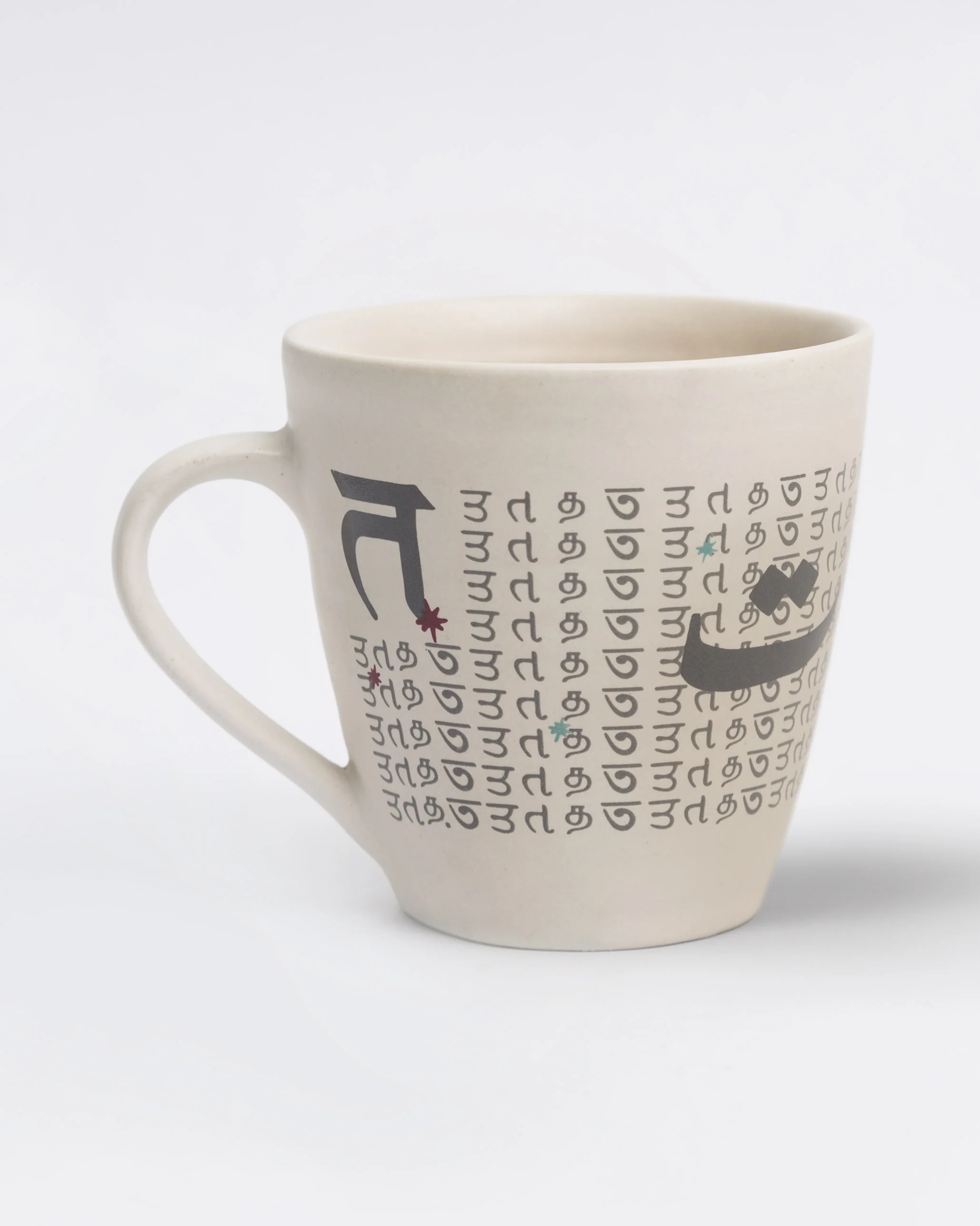 Alphabet T Mug - Stoneware - Image 2