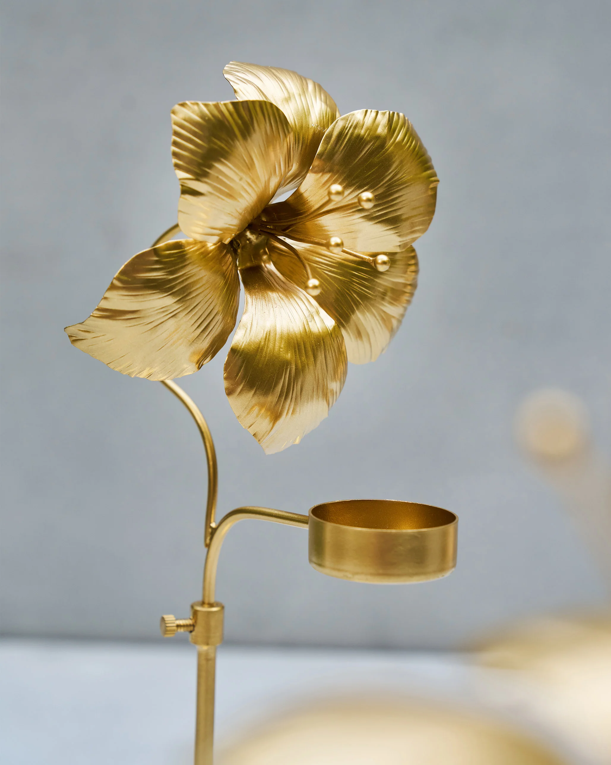 Amaryllis Bloom Tealight Holder - Set of 2 - Image 8
