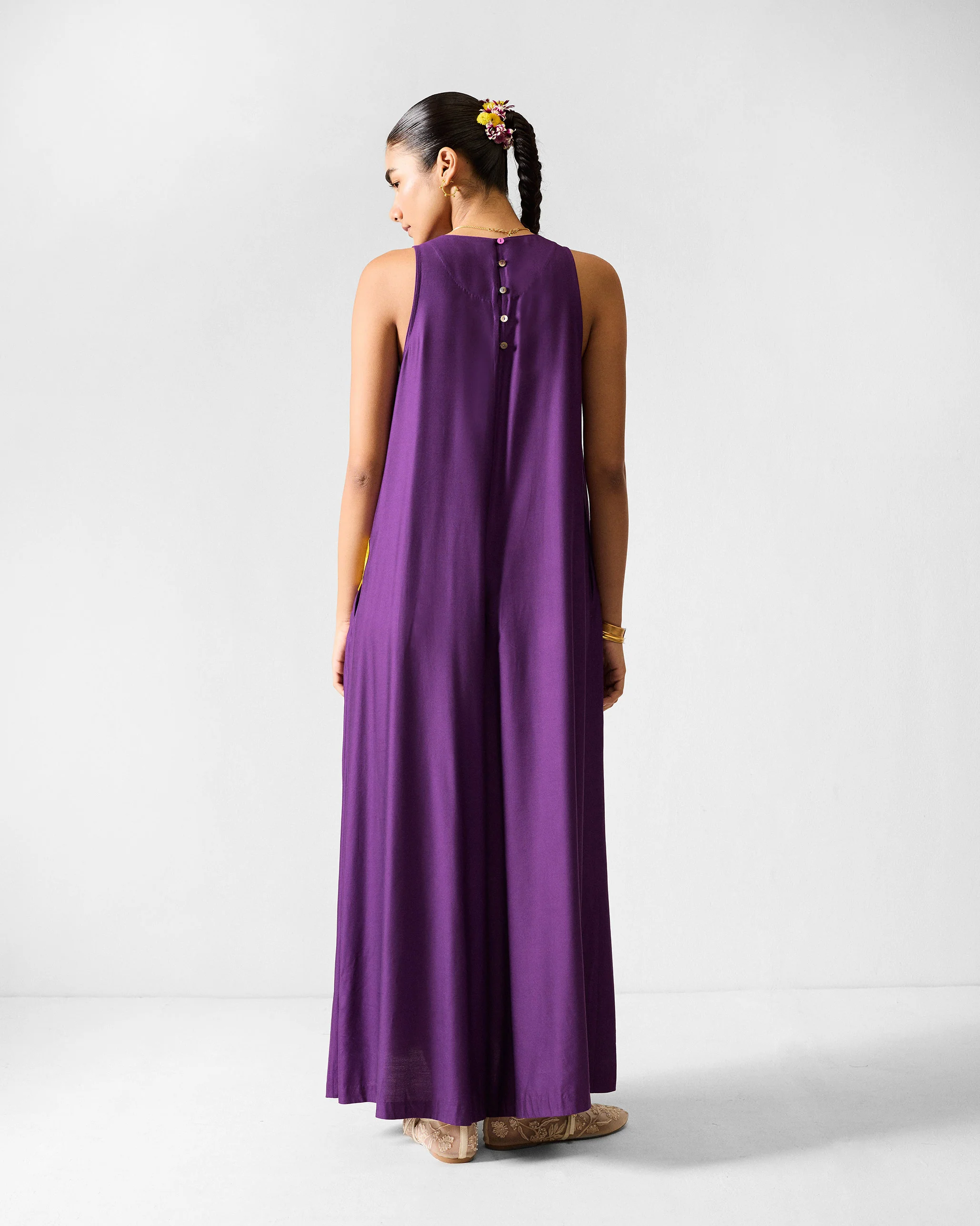 Amreli Jumpsuit - Purple - Image 3