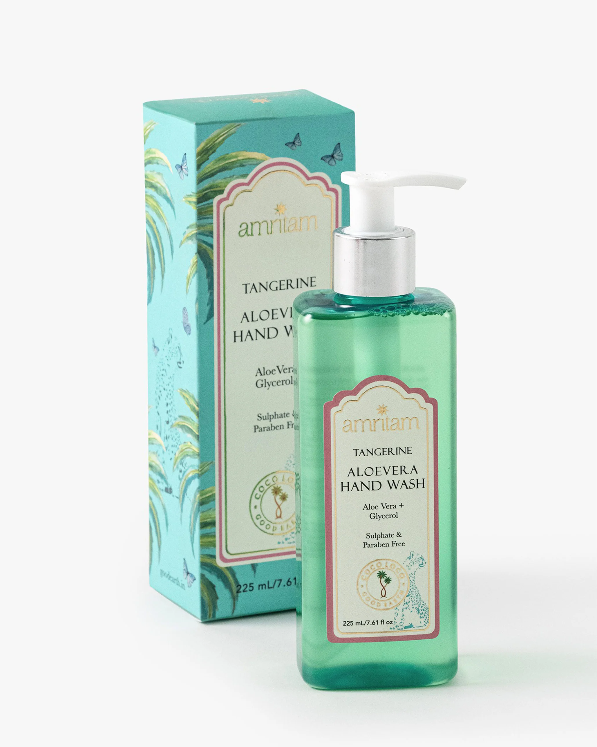 Amritam Tangerine Aloe vera Hand Wash - Image 2