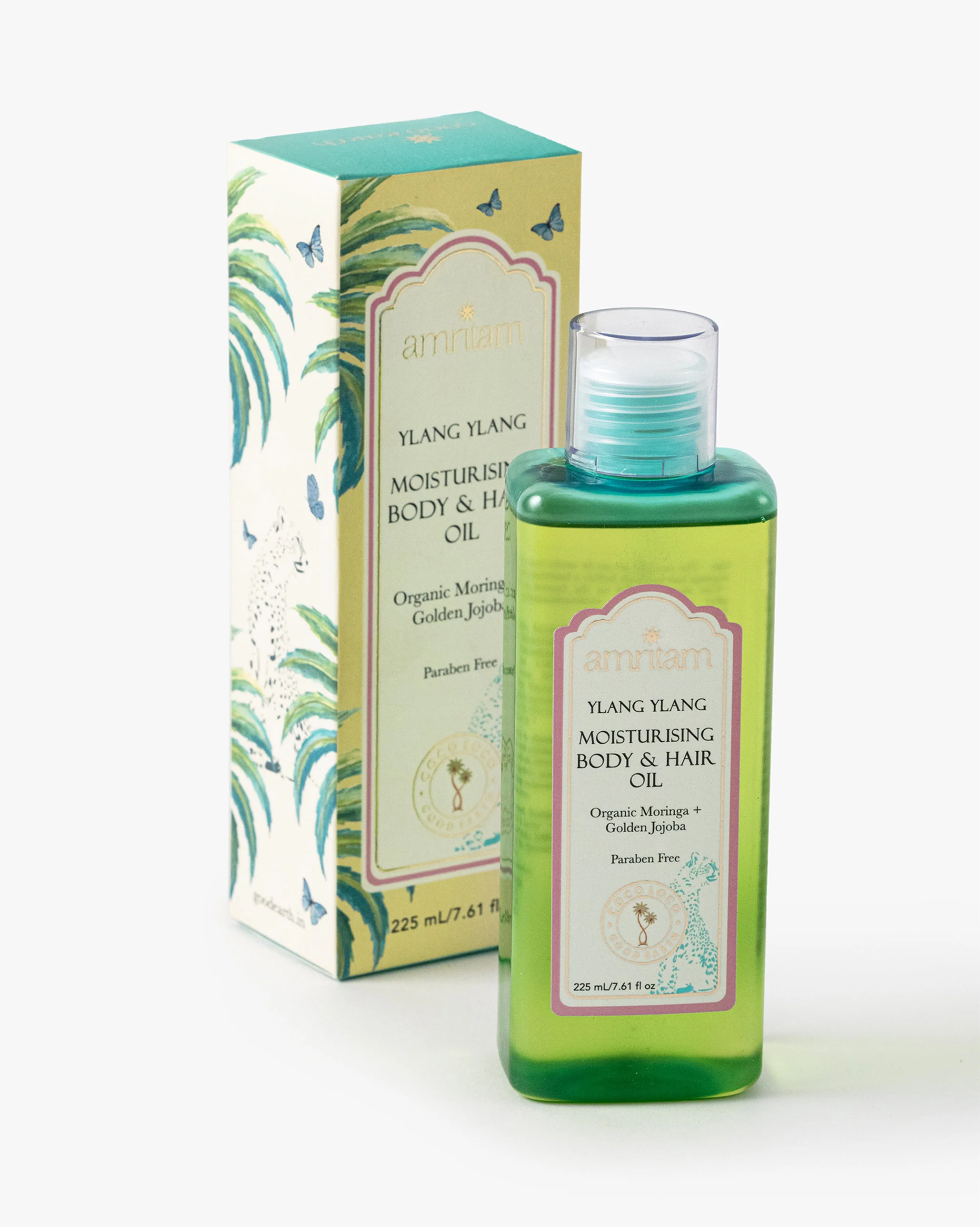 Amritam Ylang Ylang Body & Hair Oil - Image 3