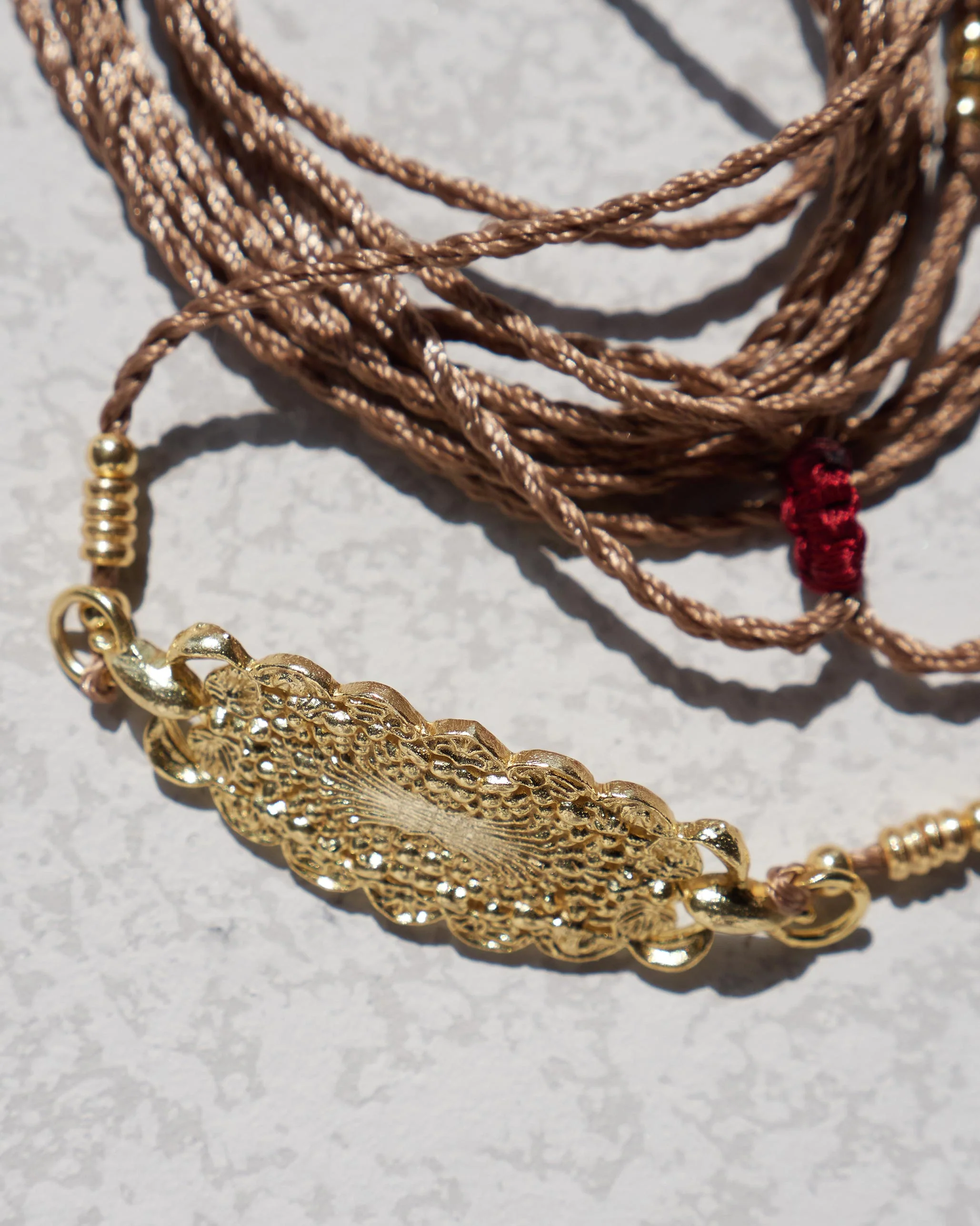 Amulet Necklace - Brass - Image 2