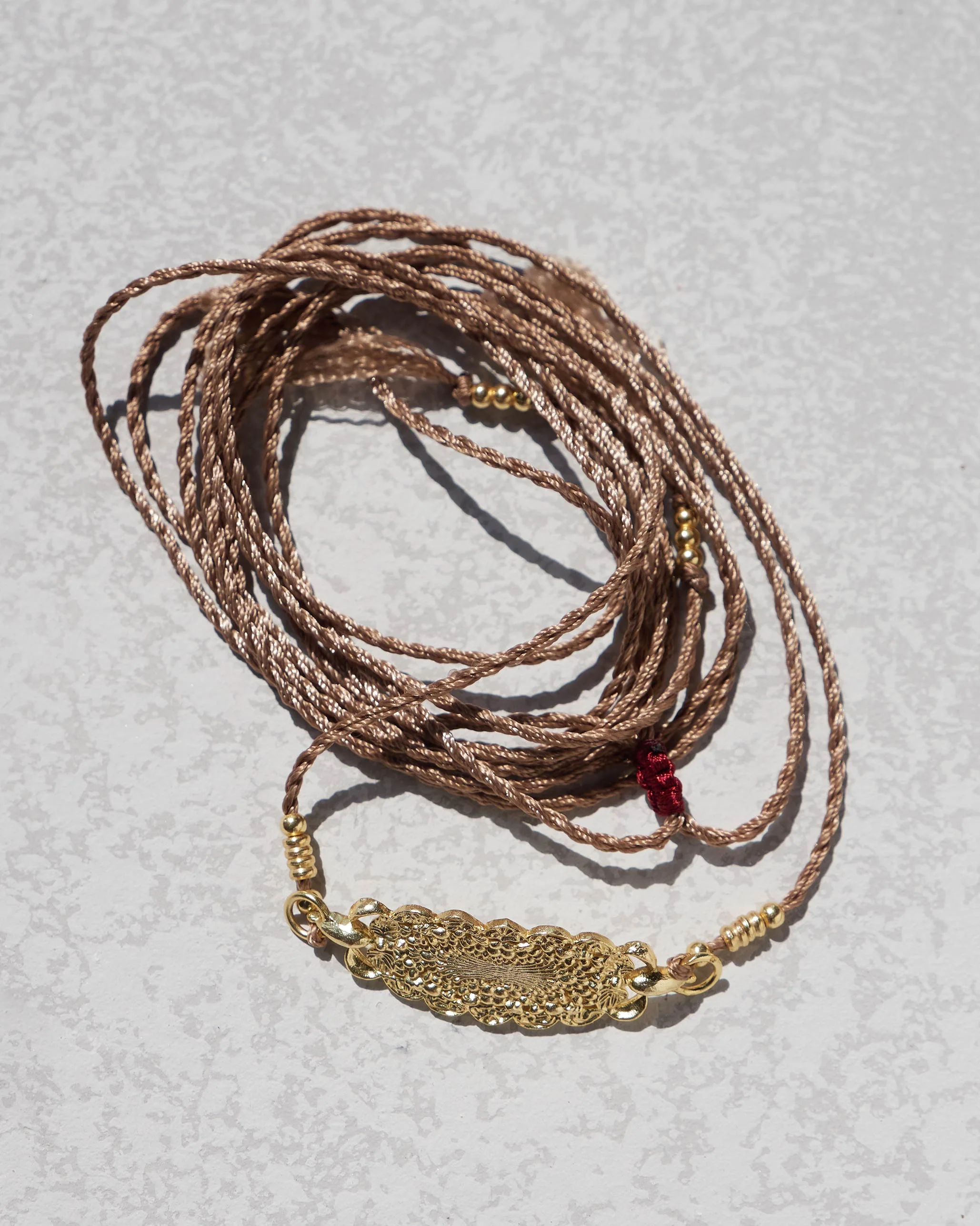 Amulet Necklace - Brass - Image 3